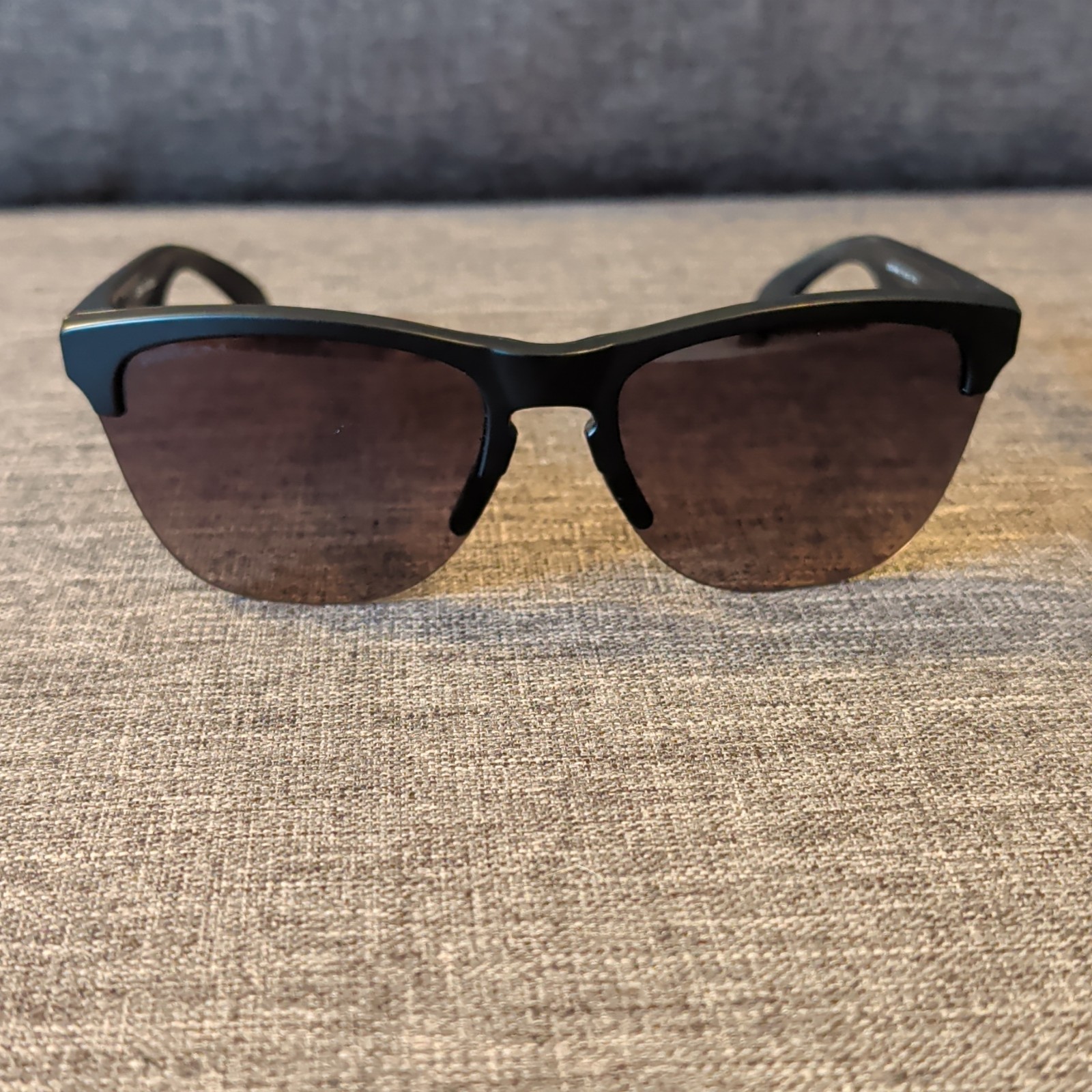 Oakley Frogskins Lite Matte Black Frame + Gray Gradient Lens OO9374-4963