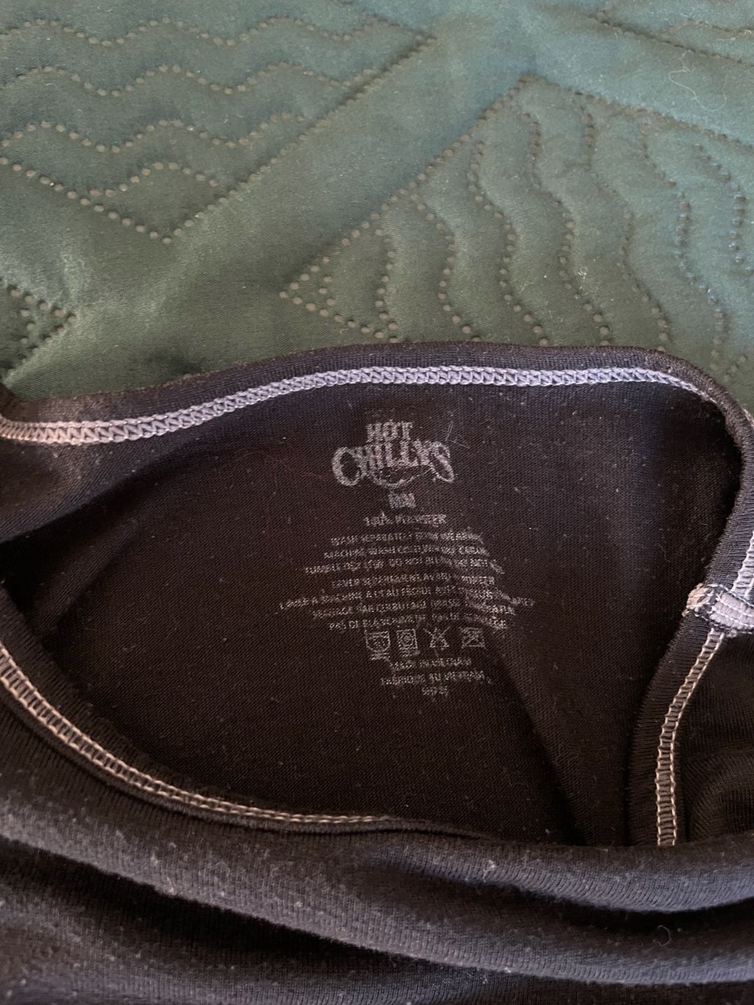 Vintage Y2K Hot Chillys Black Long Sleeve