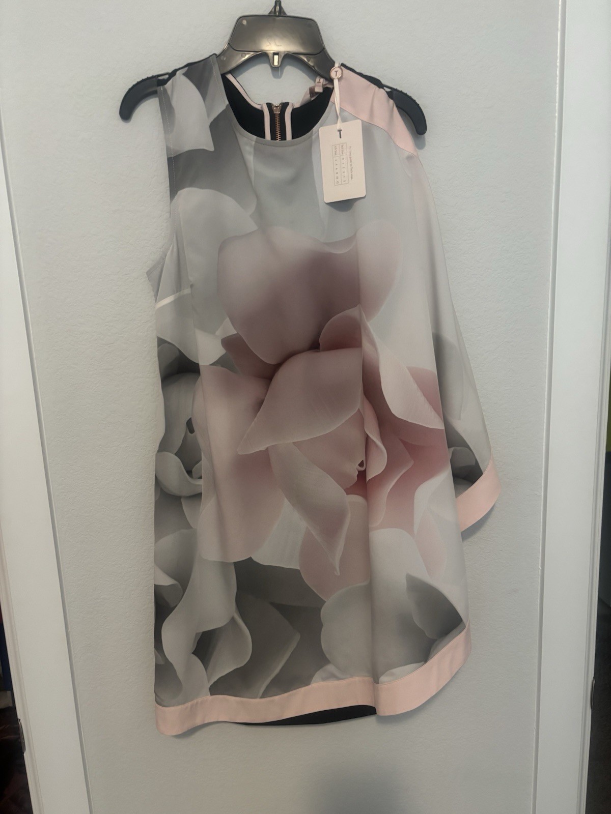 Ted Baker New York Regency Houses Print Tunic Front With Zipper Back Dress