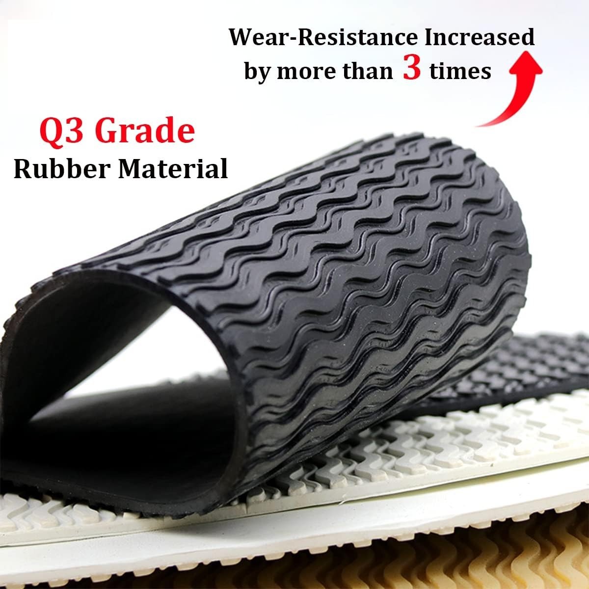Full Soles Rubber Replacement Anti-Slip Shoe Bottom Repair Material Shoe Repair