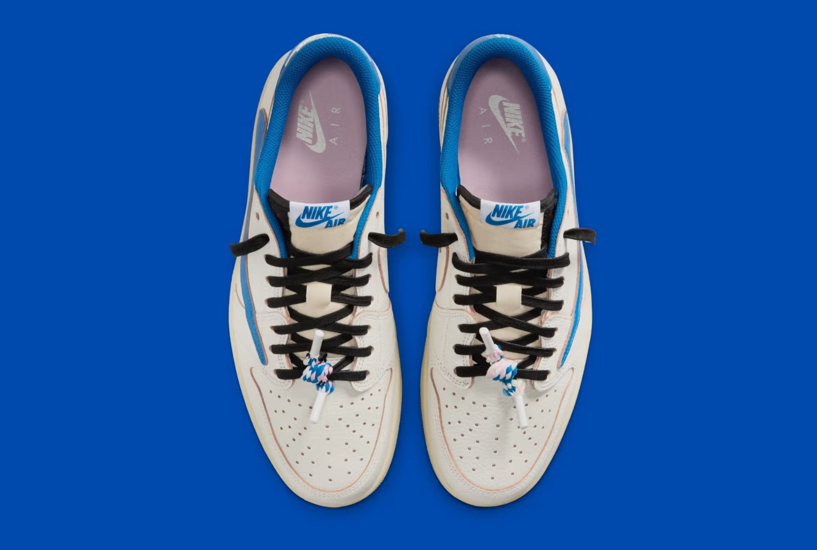 2025 Travis Scott Jordan 1 Low Fragment Military Blue | Size 13 | DM7866-104