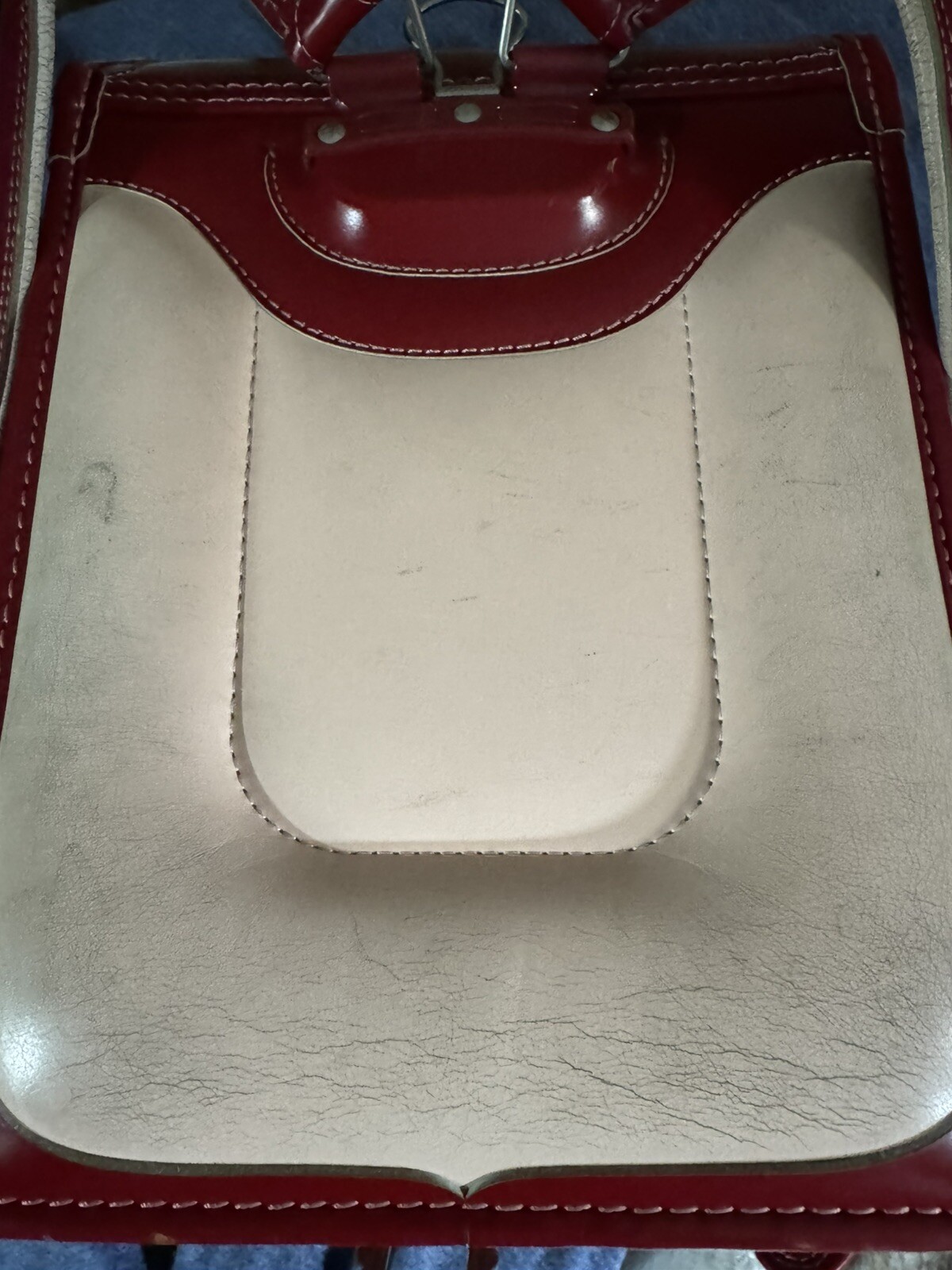 Japanese “Tsuchiya Randoseru” School Bag RED Color Made in Japan brand Used F/S