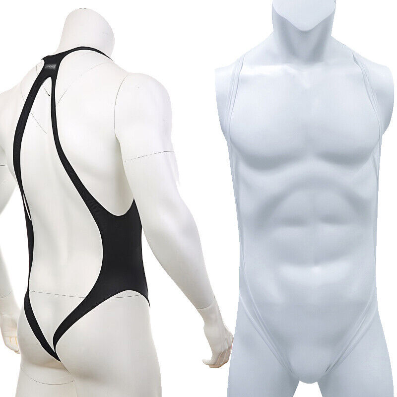 Hot Mens Bodysuit Leotard Jockstrap Jumpsuit Underwear Sexy Wrestling Singlet