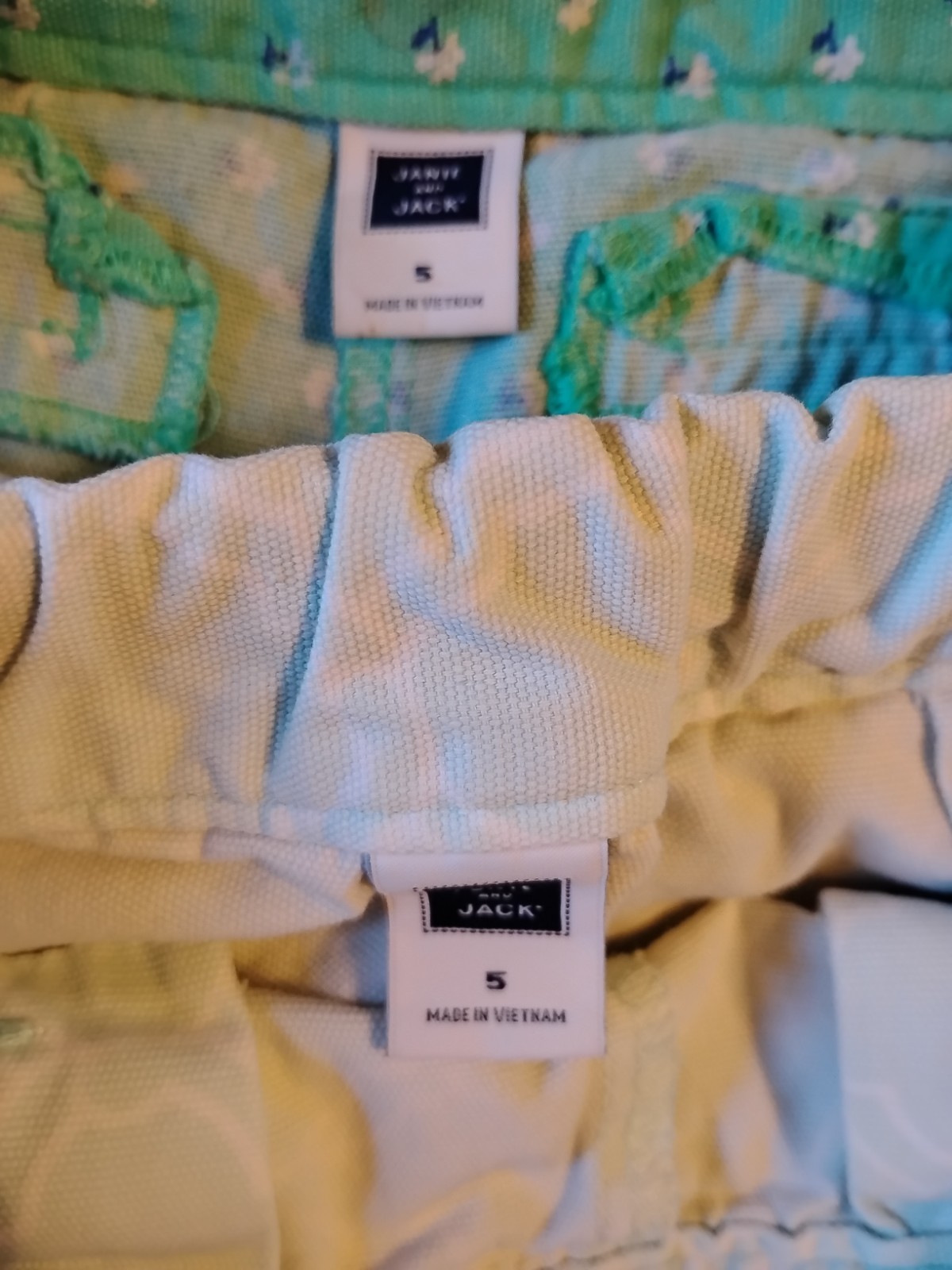 Janie Jack LOT Bottoms Shorts Crop Pant 5 6 Girl Floral Cute Preppy Play School