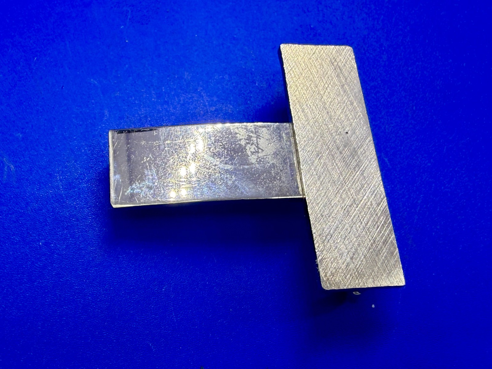 Cross Bar Metal Letter T Shaped Figural Cutout Unique Gold Color Belt Buckle