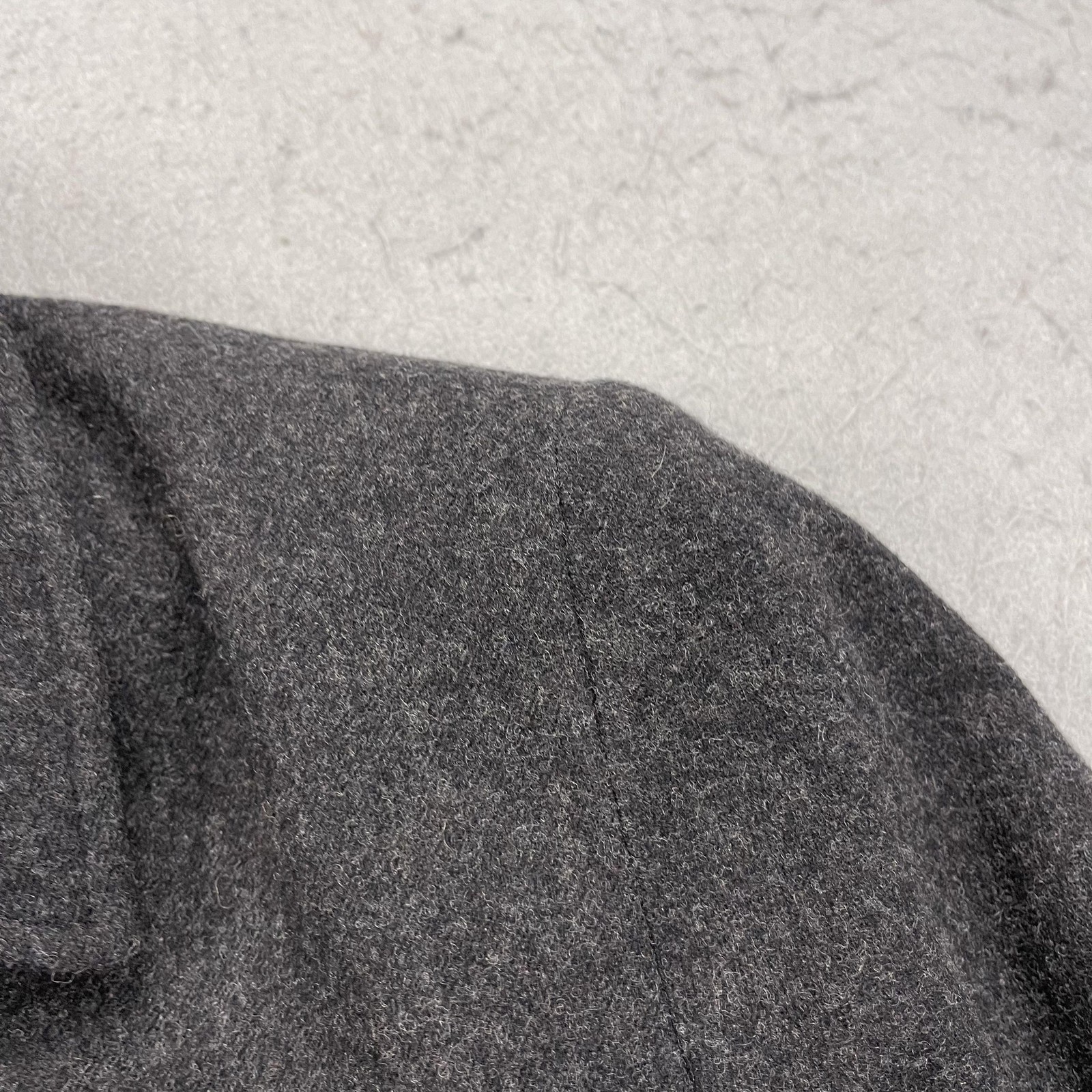 Pendleton Coat Womens 12 Gray 100% Virgin Wool Button Front Made USA Lined