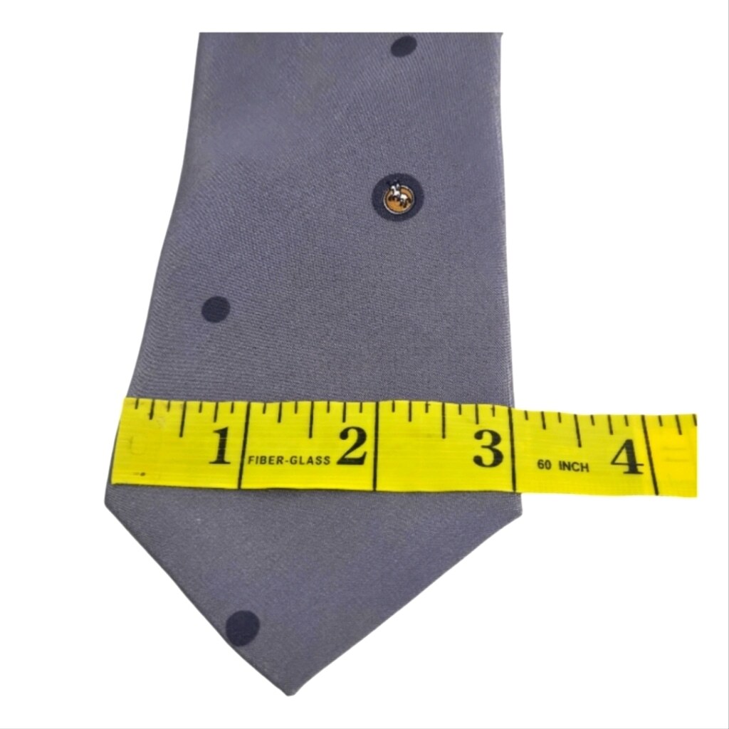 Brisson Gray Slim Mens Necktie with Matte Finish and Standard Length