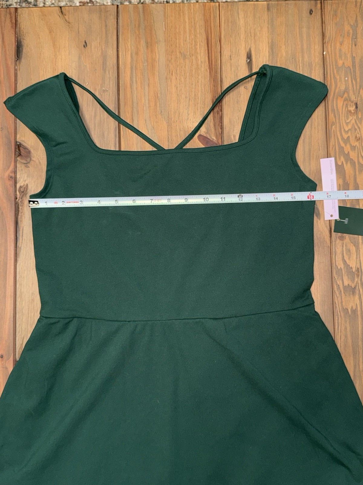 Wild Fable NWT Green Dress Built In Shorts Skort Romper Women’s Size Large