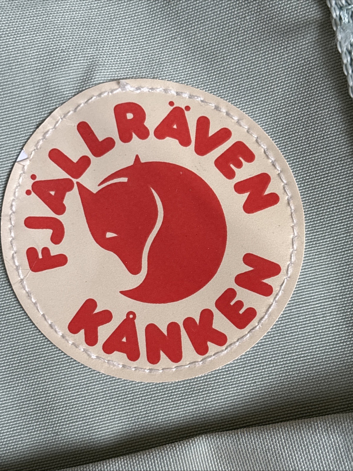 Fjallraven Mint Kanken Backpack Size 14×11.5 in