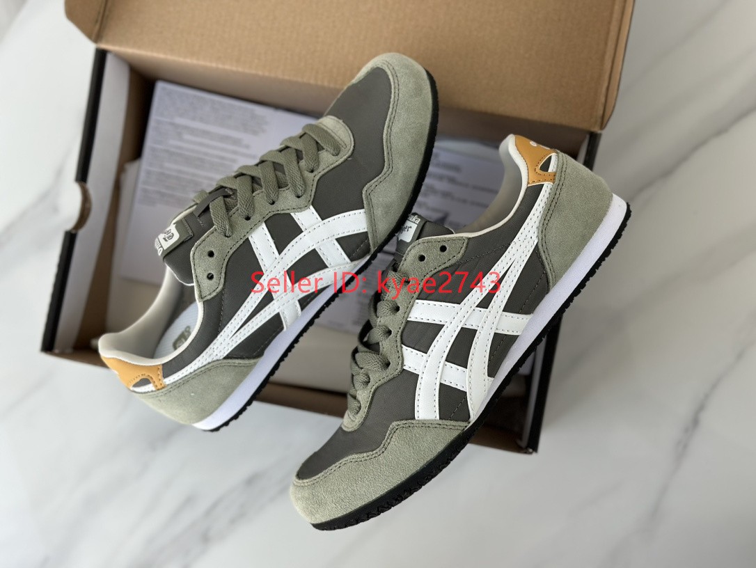 NEW Onitsuka Tiger SERRANO Mens Womens Sneakers Green/White 1183B400-304