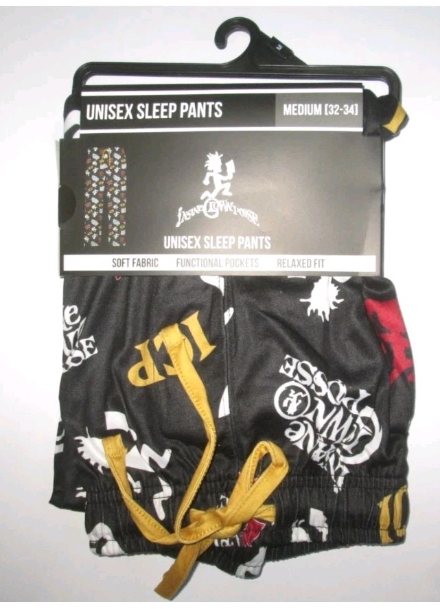 Insane Clown Posse ICP P.j. Pants Unisex Size M (32-34) New Hatchet Man Juggalo
