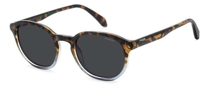 Polaroid 4195/S Polarized Sunglasses IPR Havana Blue/Grey UV400 Cal. 51