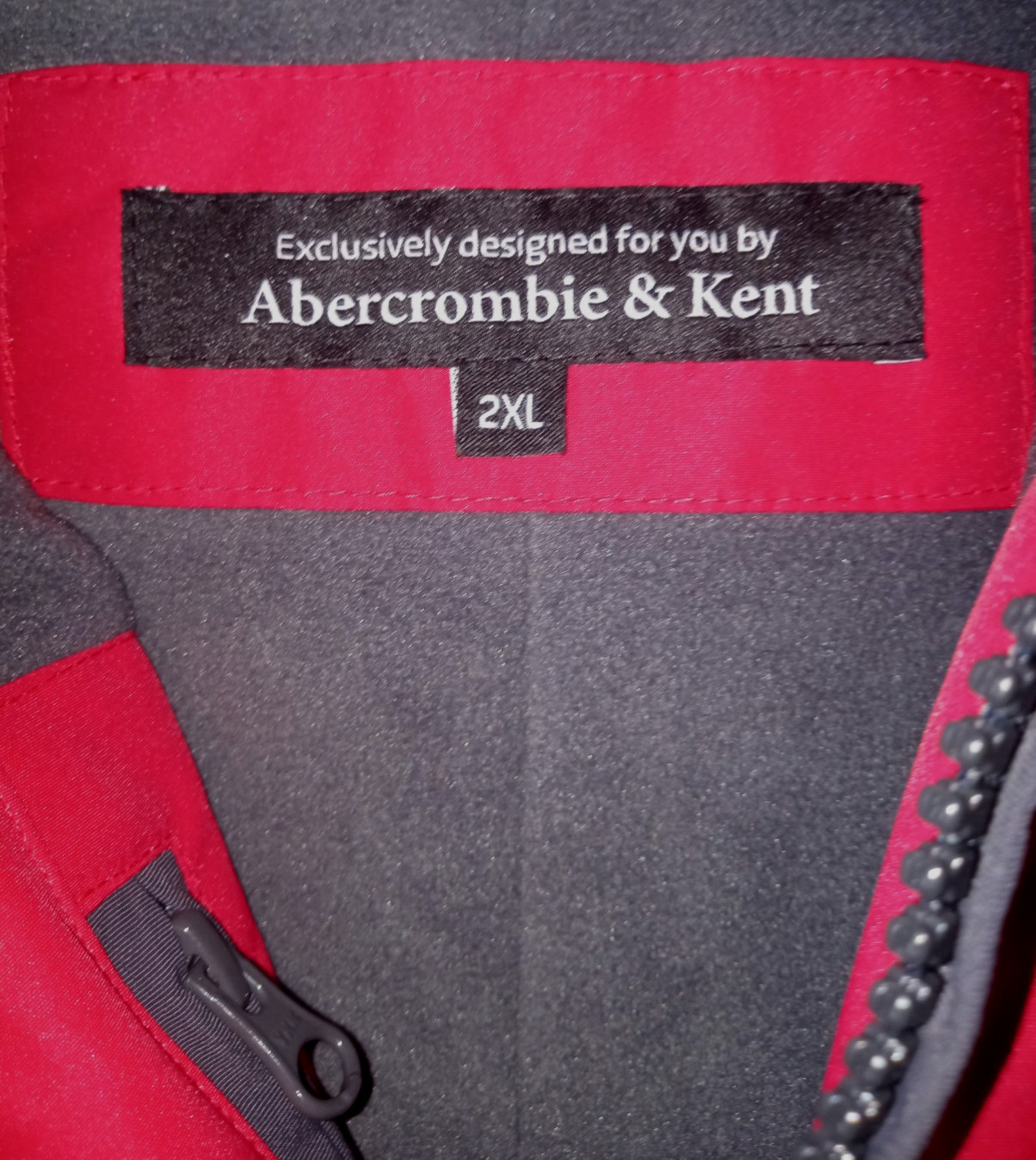 Abercrombie And Kent Luxury Expedition Cruise Hooded Lined Bomber Jacket Sz XXL