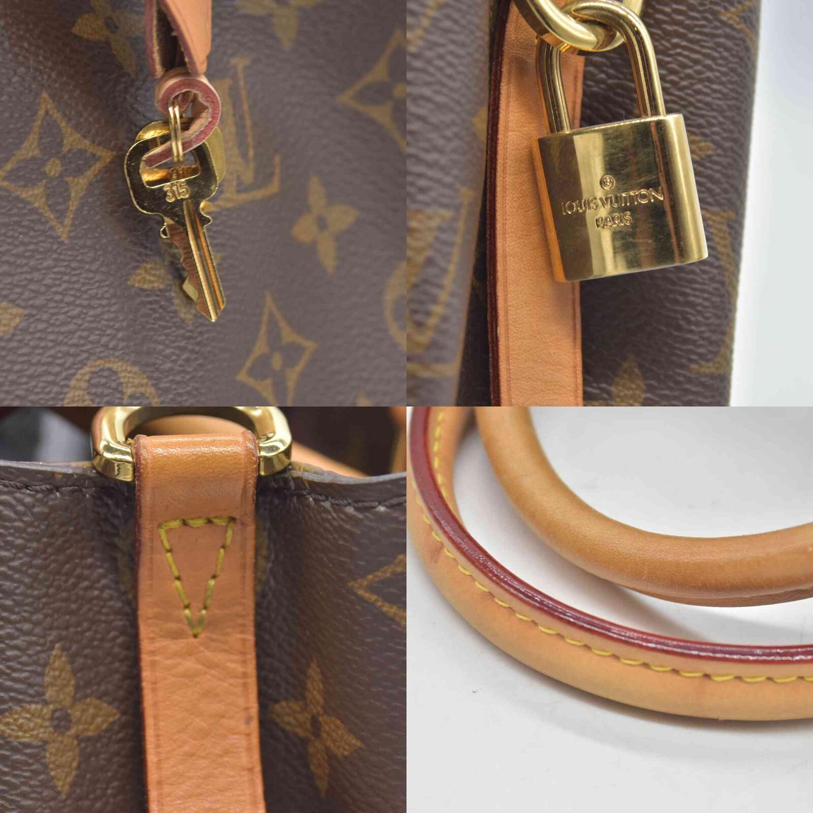 $2750 2017 Louis Vuitton Monogram Montaigne BB CA1147