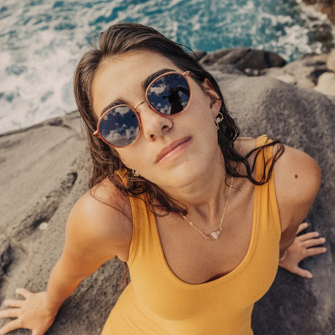Sunski Baia Copper Forest Sunglasses – NEW – HOT