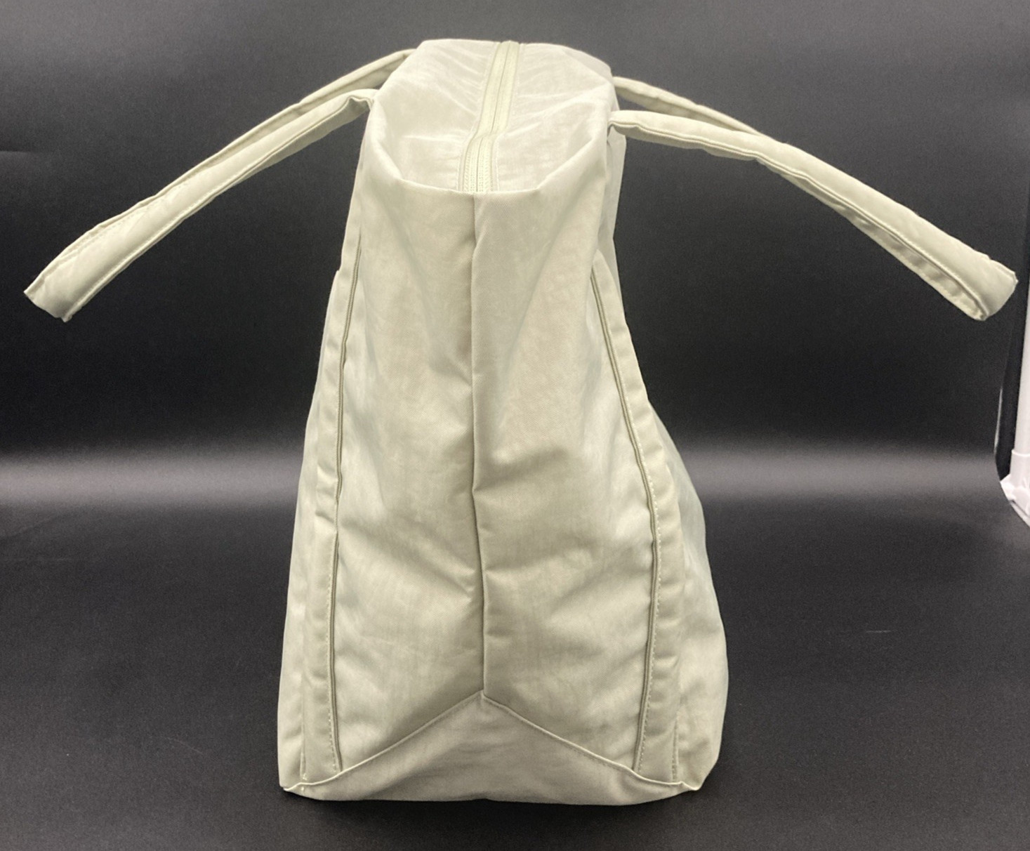 BAGGU Cloud Bag-Celadon-Detachable Pouch-Exterior Pocket-12.75 X 13.75 X 8in-New