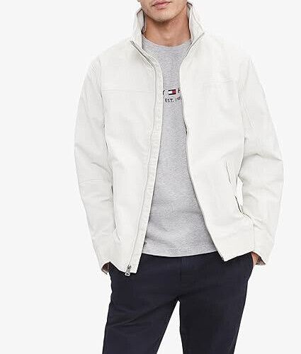 Tommy Hilfiger Men’s Lightweight Waterproof Regatta Bomber Jacket (78J8336) M/XL