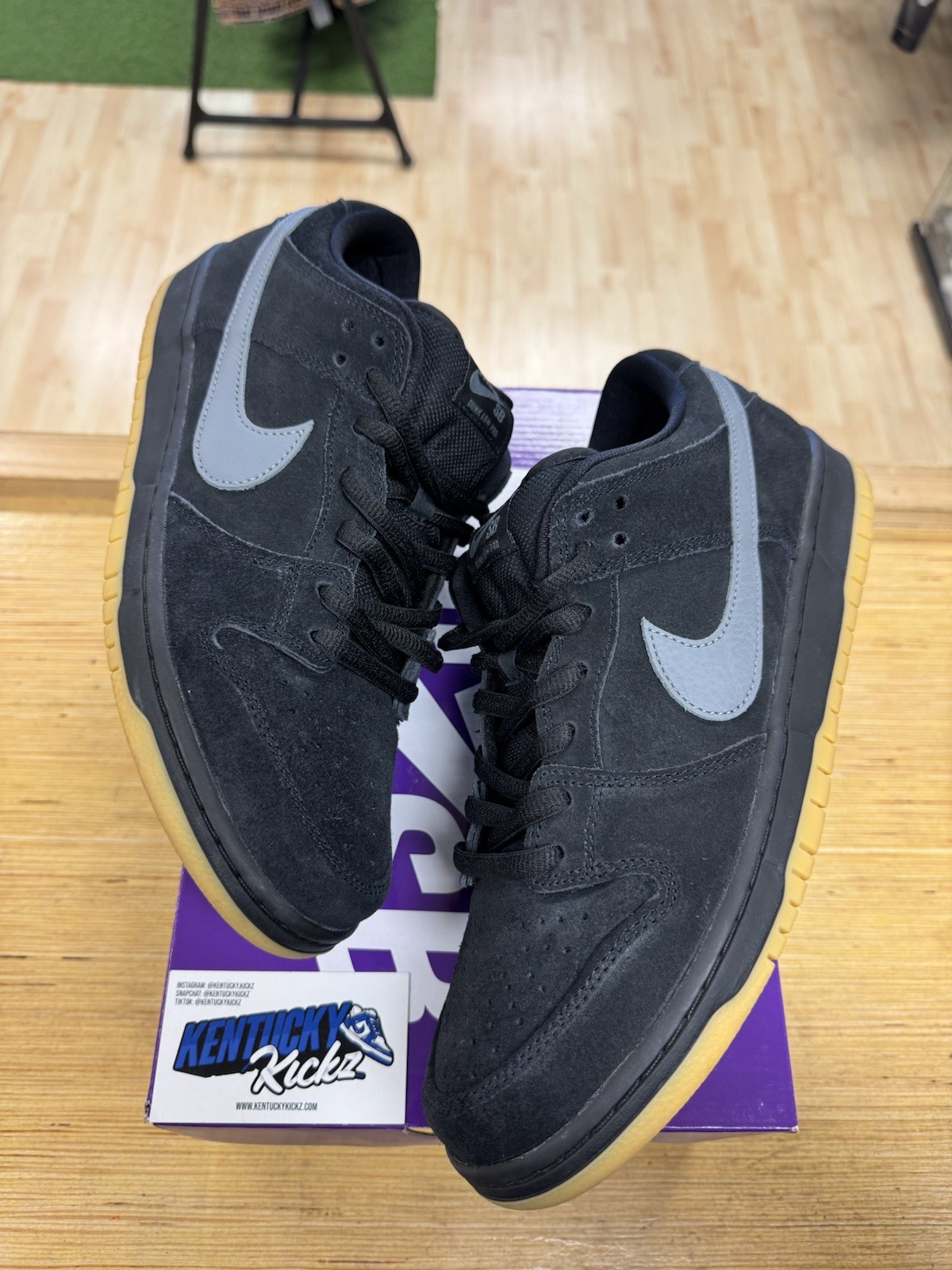 Sz 12 – Nike SB Dunk Low “Fog” (Used 1-2x) BQ6817-010 (SHIPS ASAP)