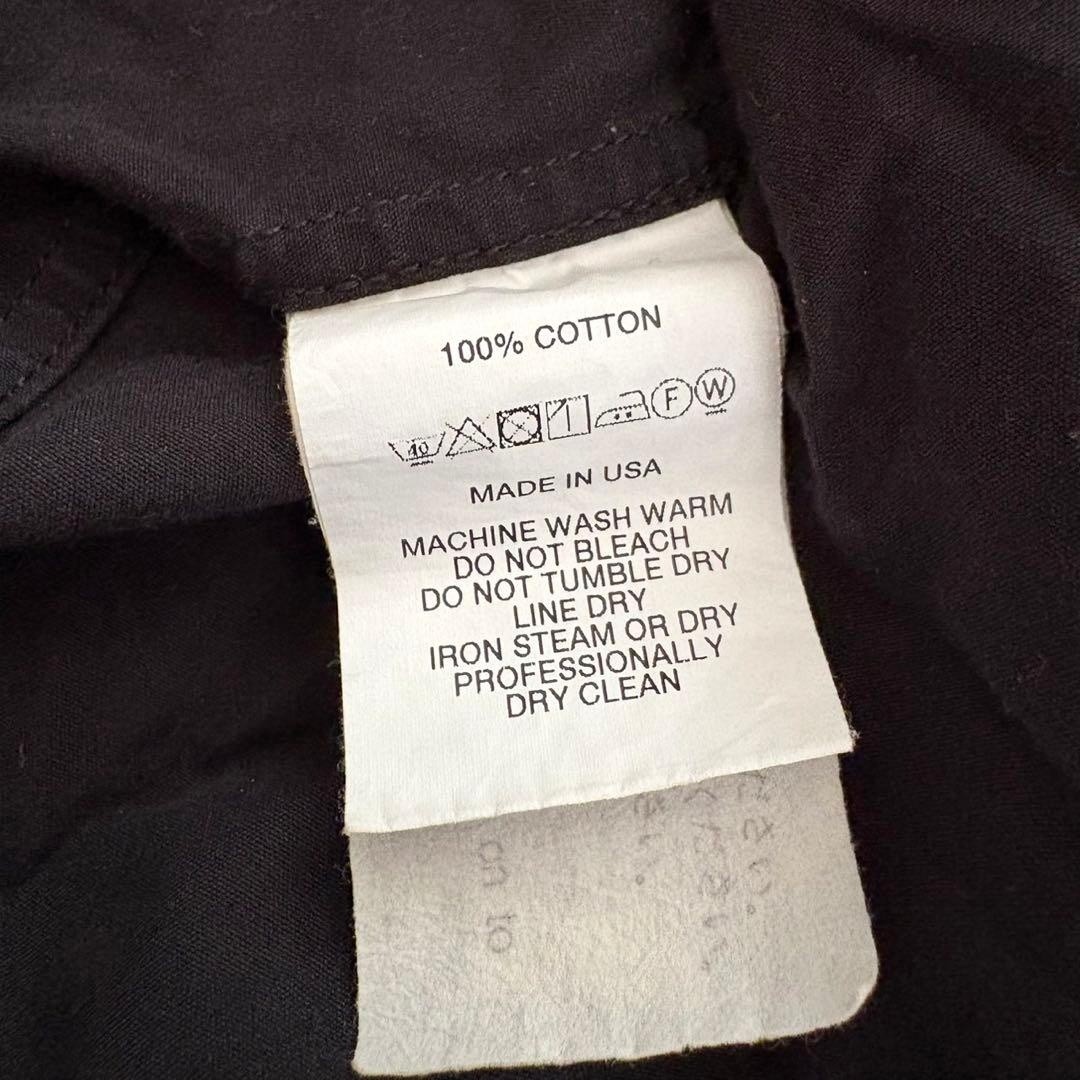 Engineered Garments Patchwork Reconstructed Black Shirt L Made in USA F/S