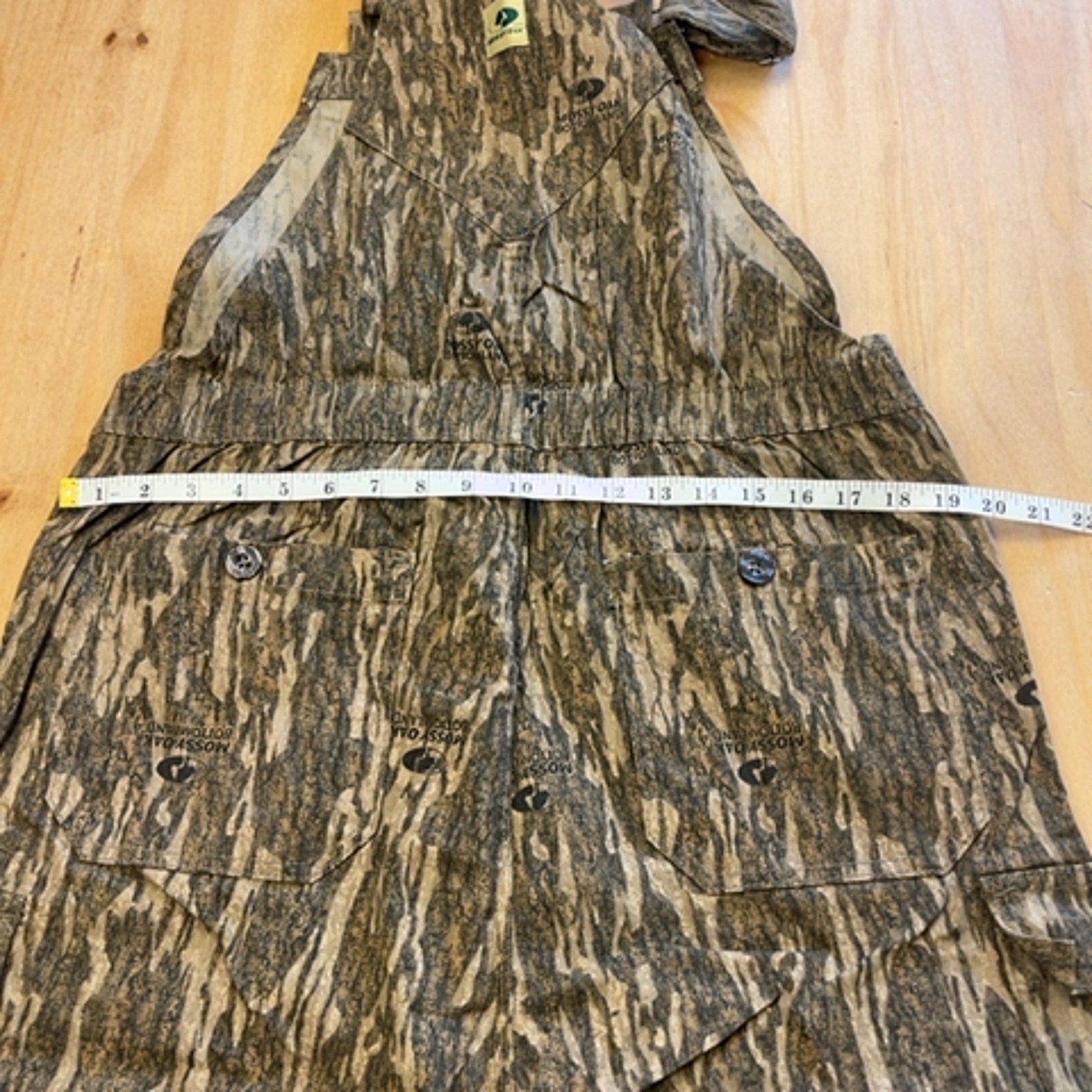 Mossy Oak Medium Camouflage Dungarees Polyester Spandex Blend