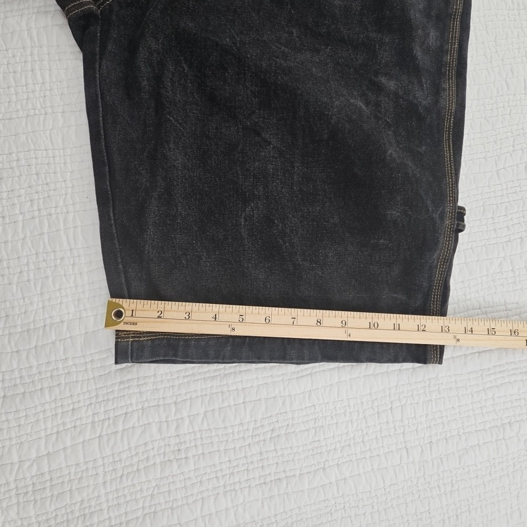 GodBody Denim Carpenter Shorts Men’s 42 Black 13.5″ Inseam EUC Made in Russia