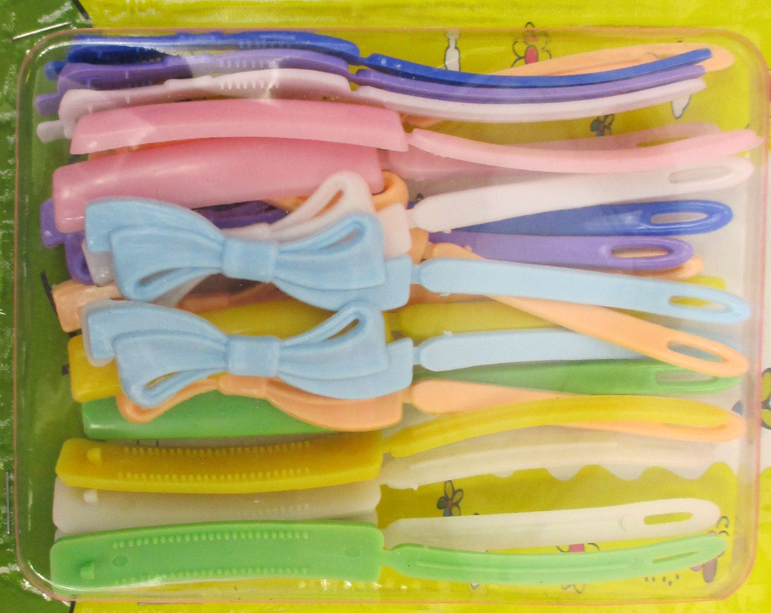 PICK 1-GIRL’S HAIR BARRETTE, PONYTAIL HOLDER ,Random Color Mixed
