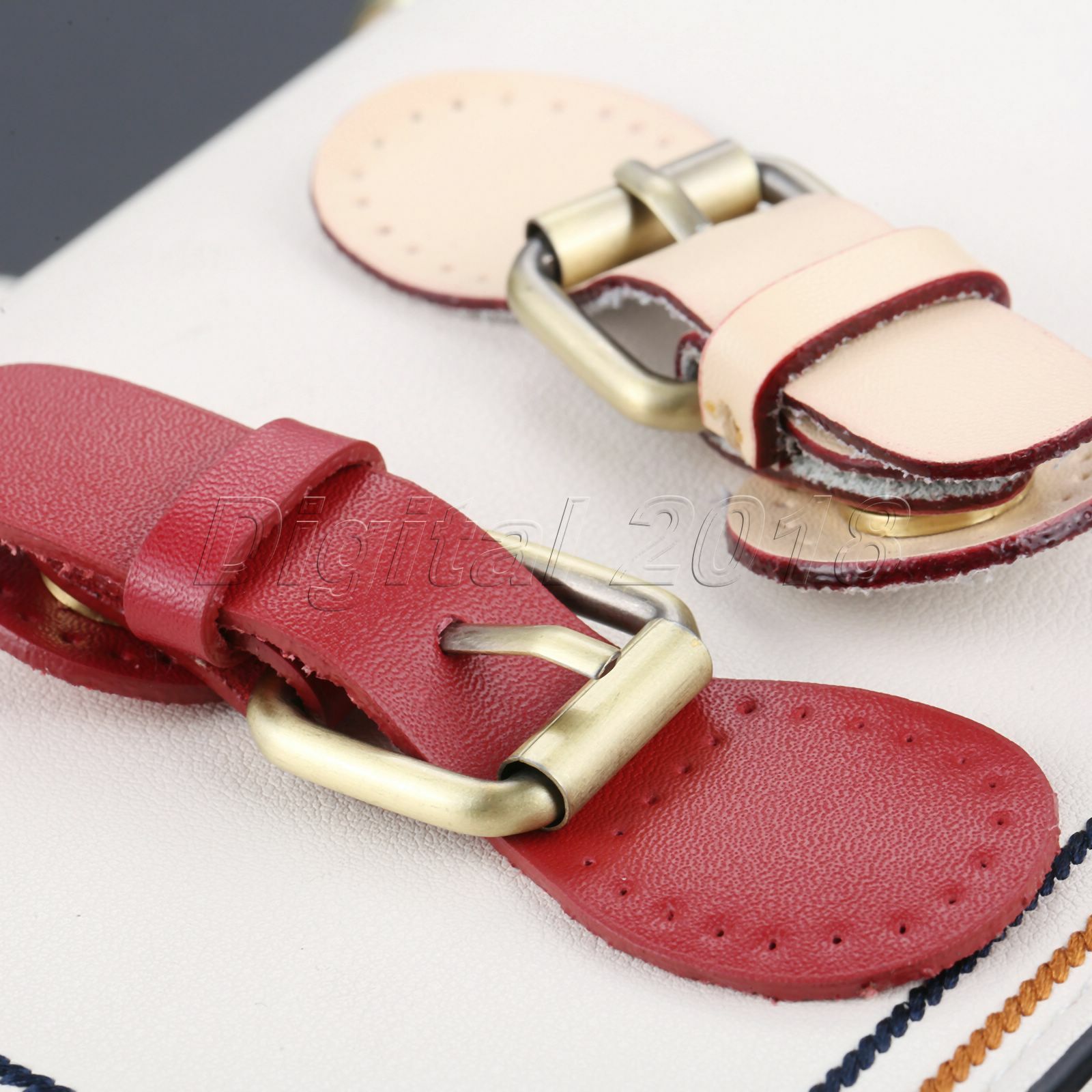 1Set 95*31mm Leather Magnetic Snap Buckles Sewing Fasteners For Bag 6Colors