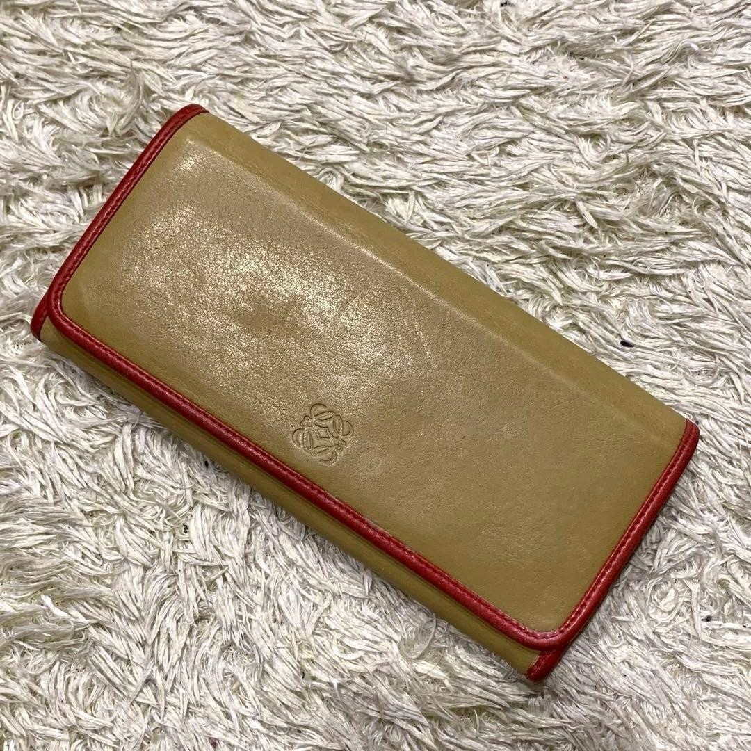 Loewe Women Wallet Anagram Nappa Long Vintage Limited Edition VHTF Designer Coll