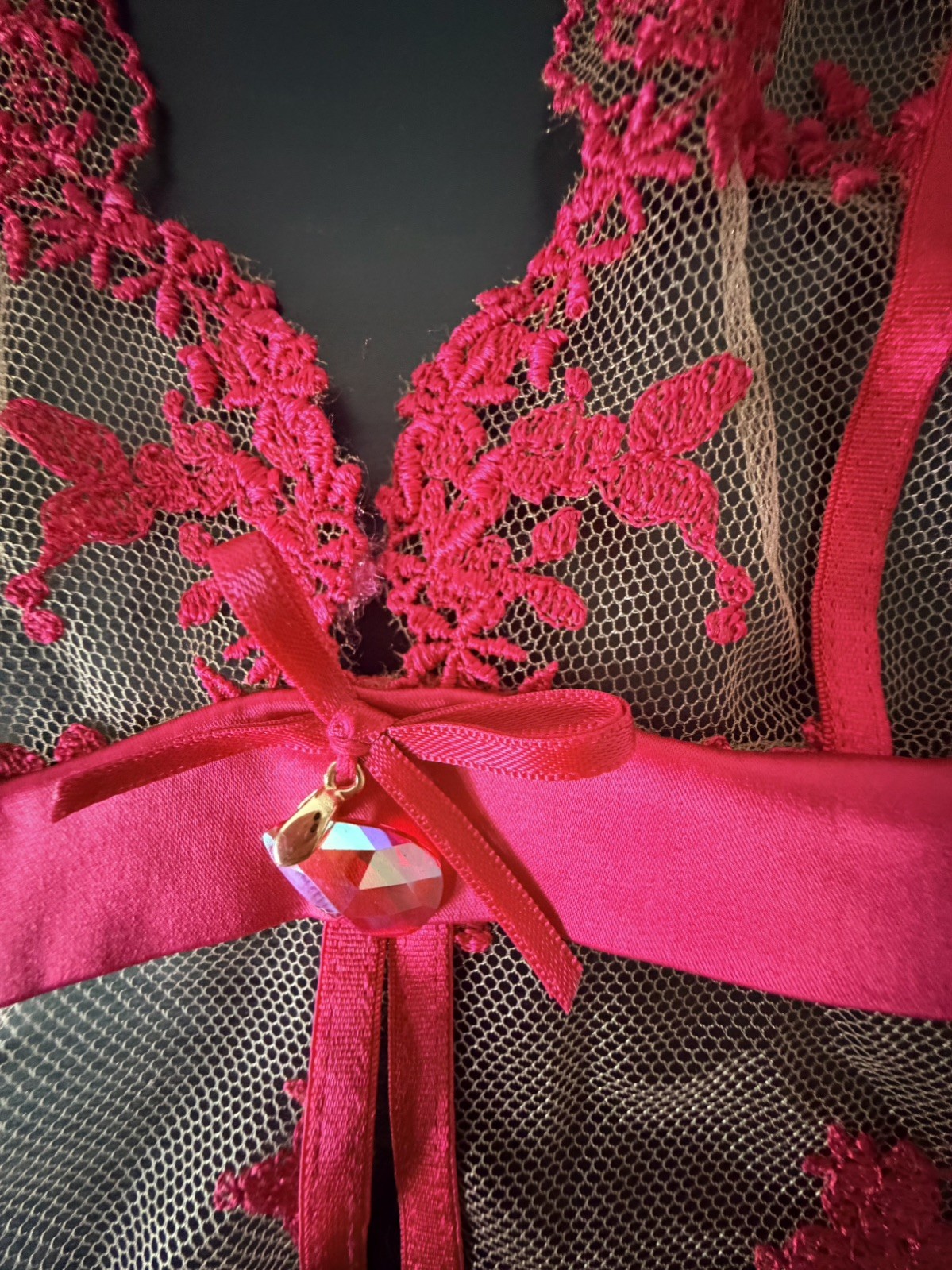 New Honey Birdette Madison Raspberry Bodysuit Playsuit Size Small