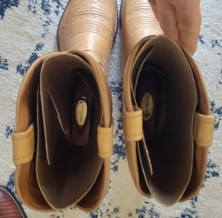 J Chisholm 5 Pairs Men’s Cowboy Boots Size 9 D Western Made In USA