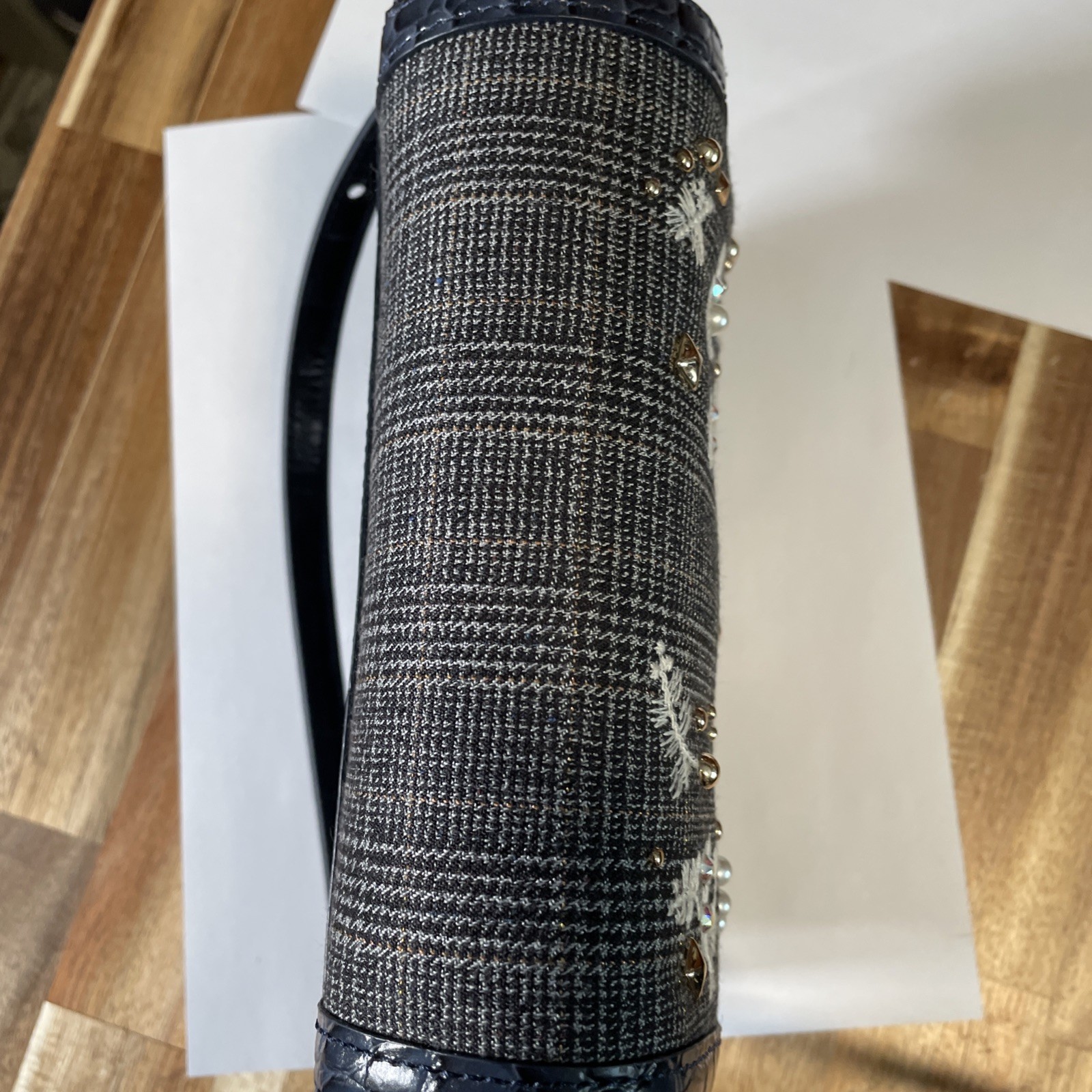 NWT BRAHMIN Briar crossbody, Multi Riverton PREMIER leathe & fabric, $325