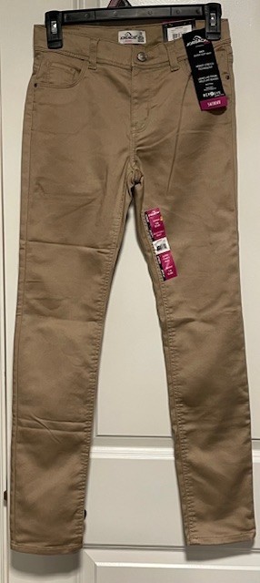 JORDACHE Jeans Size 14 Skinny Khaki Girls