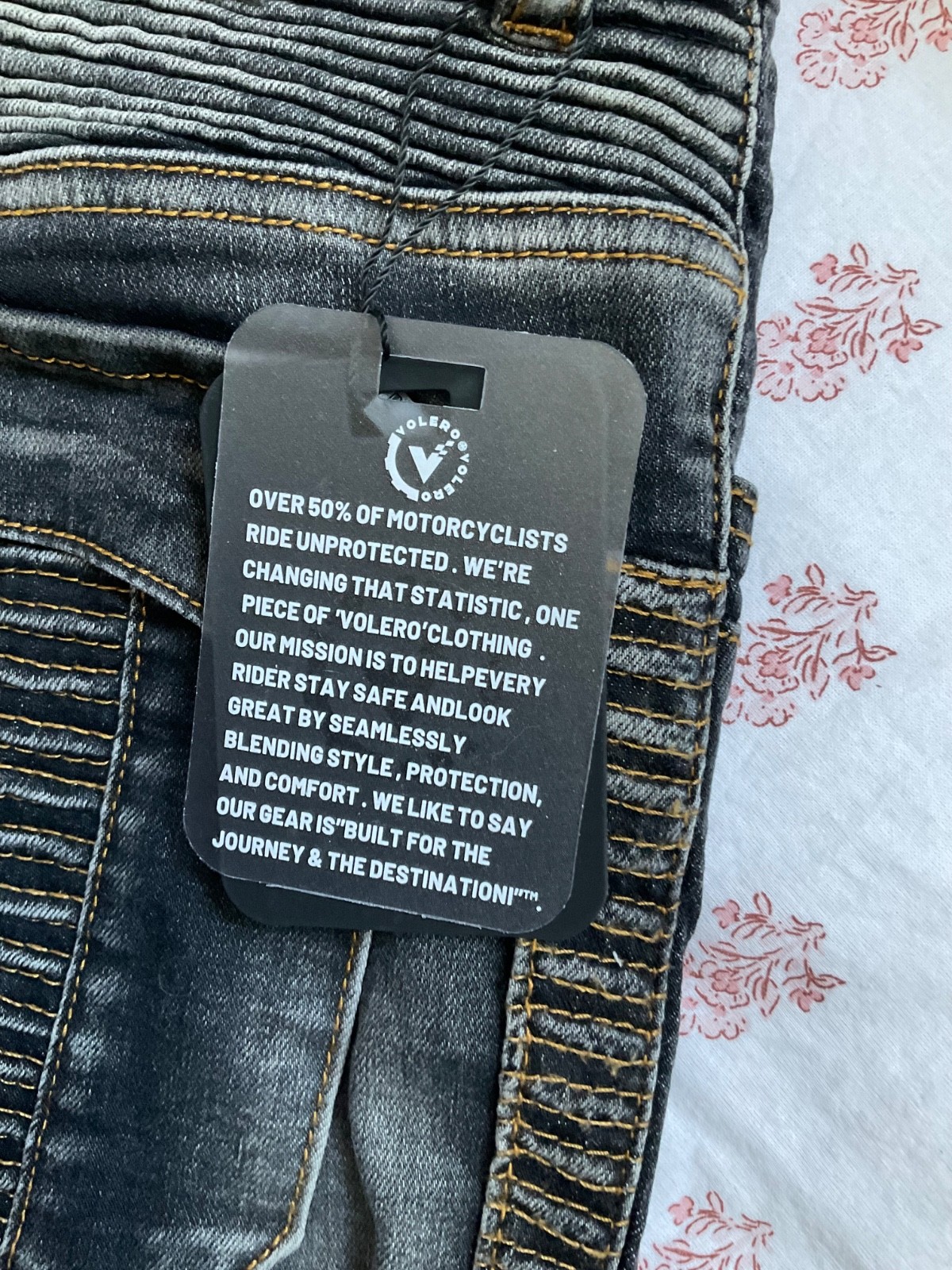 Volero Moto Women’s Motorcycle Jeans Pants with Kevlar Pads – Size XS – NEW