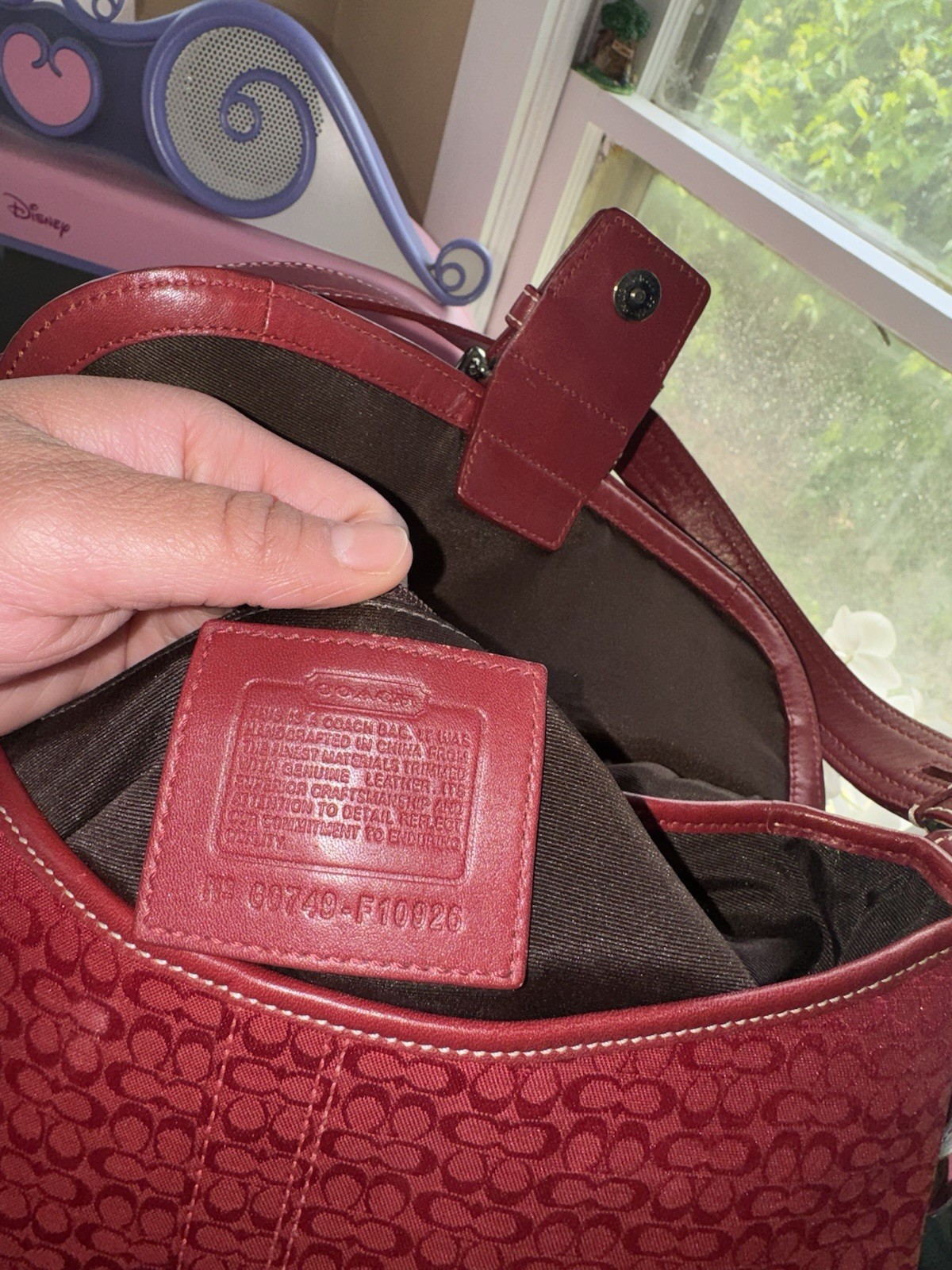 Y2K Red Large Coach SoHo