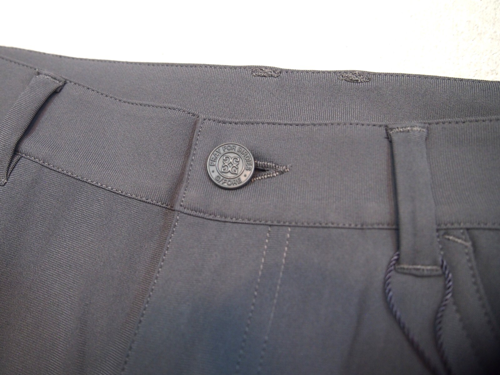 G/FORE Performance Fabric 4-way Stretch Tour 5 Pocket Pant NWT $185 33 x 32 Grey