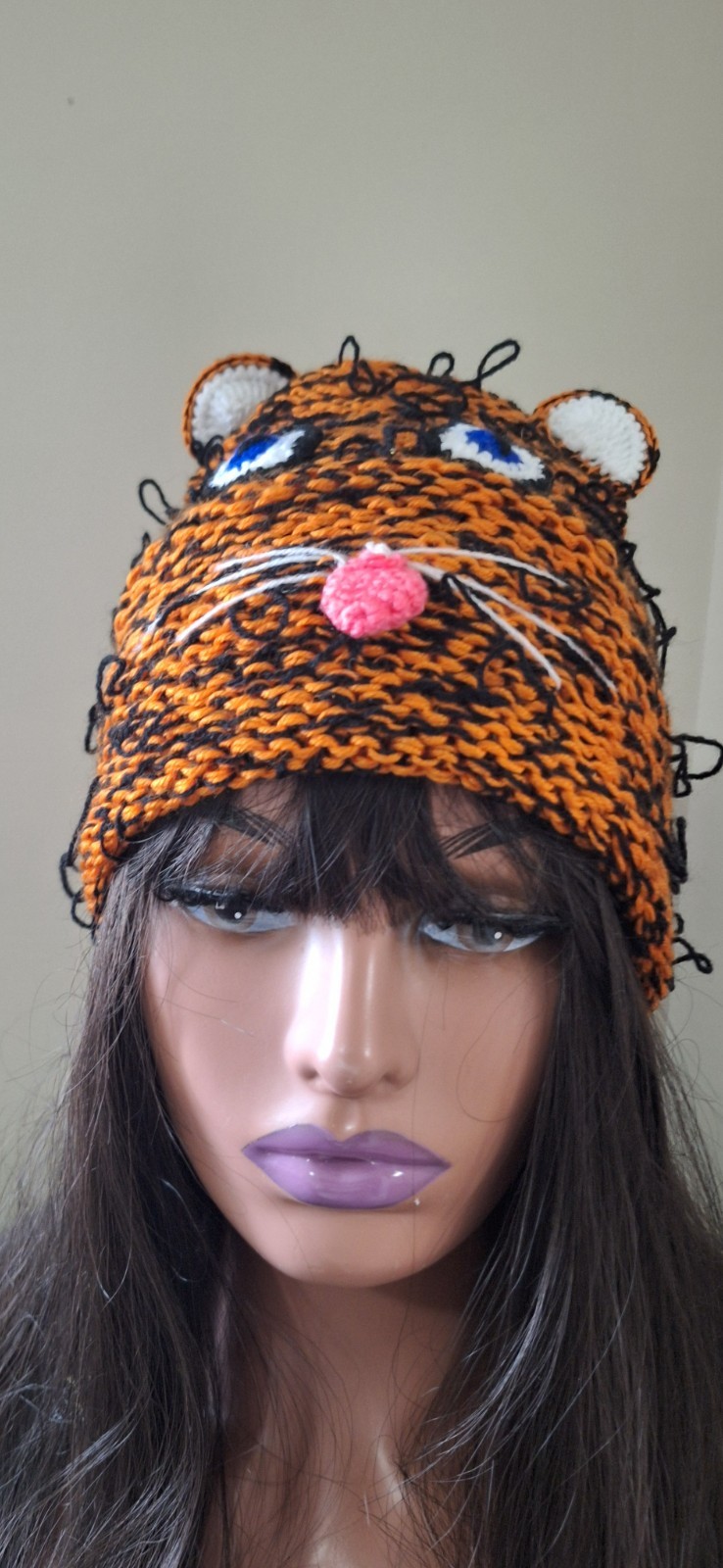 Bear Balaclava Hat with Ears – Handmade Ski Mask – Cute Costume Hood