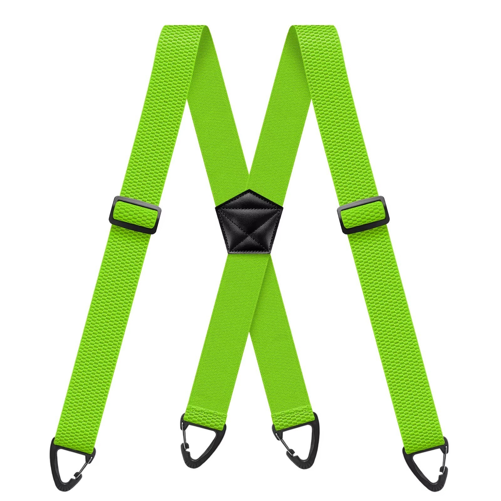 Suspenders for Men Heavy Duty, X Shape Back Hidden Suspender 1.5″ Under Clothing
