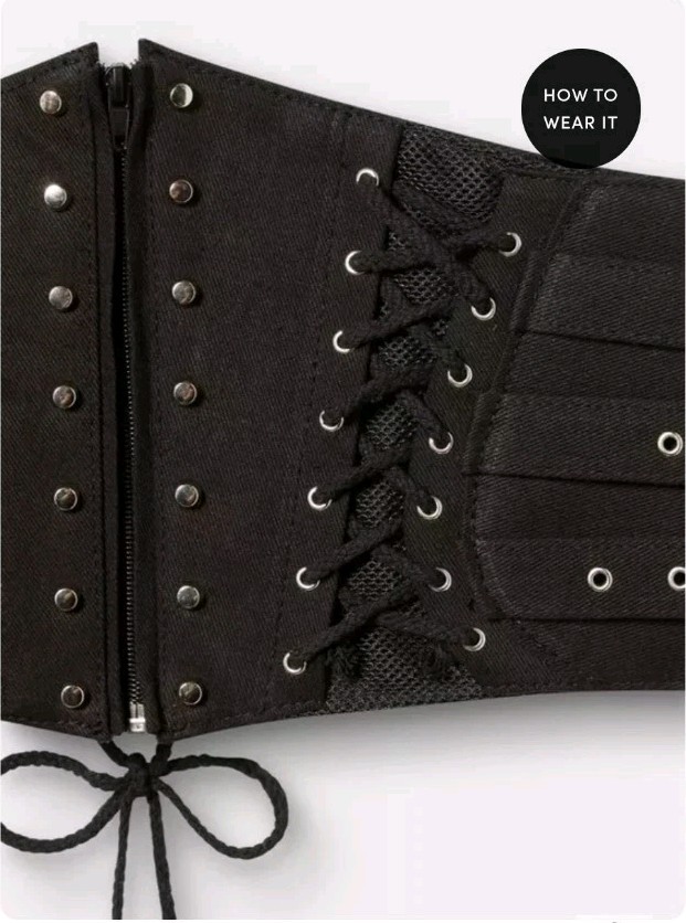 NWT Corset Waist Belt Plus Size 00/0X