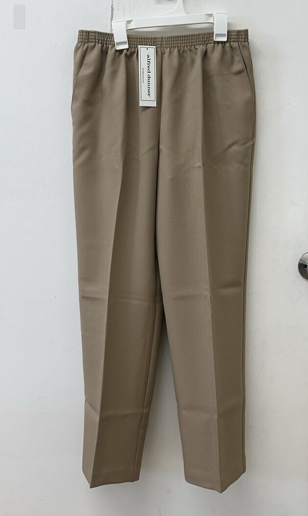 NWT – Choose Color / Size – Alfred Dunner Women’s Solid Pull On Pant