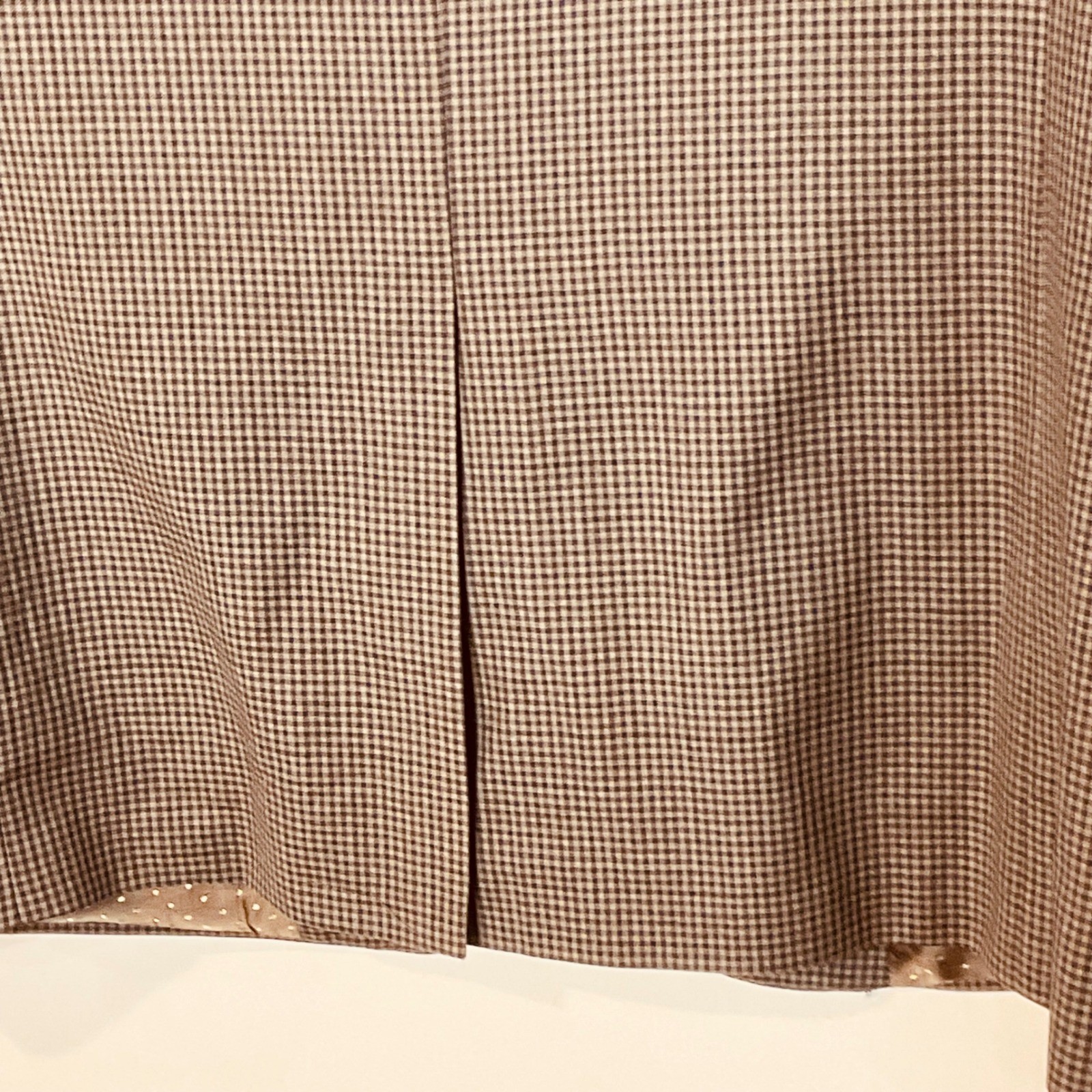 TURNBURY men’s sportcoat blazer jacket 44L 100% WOOL hounds tooth