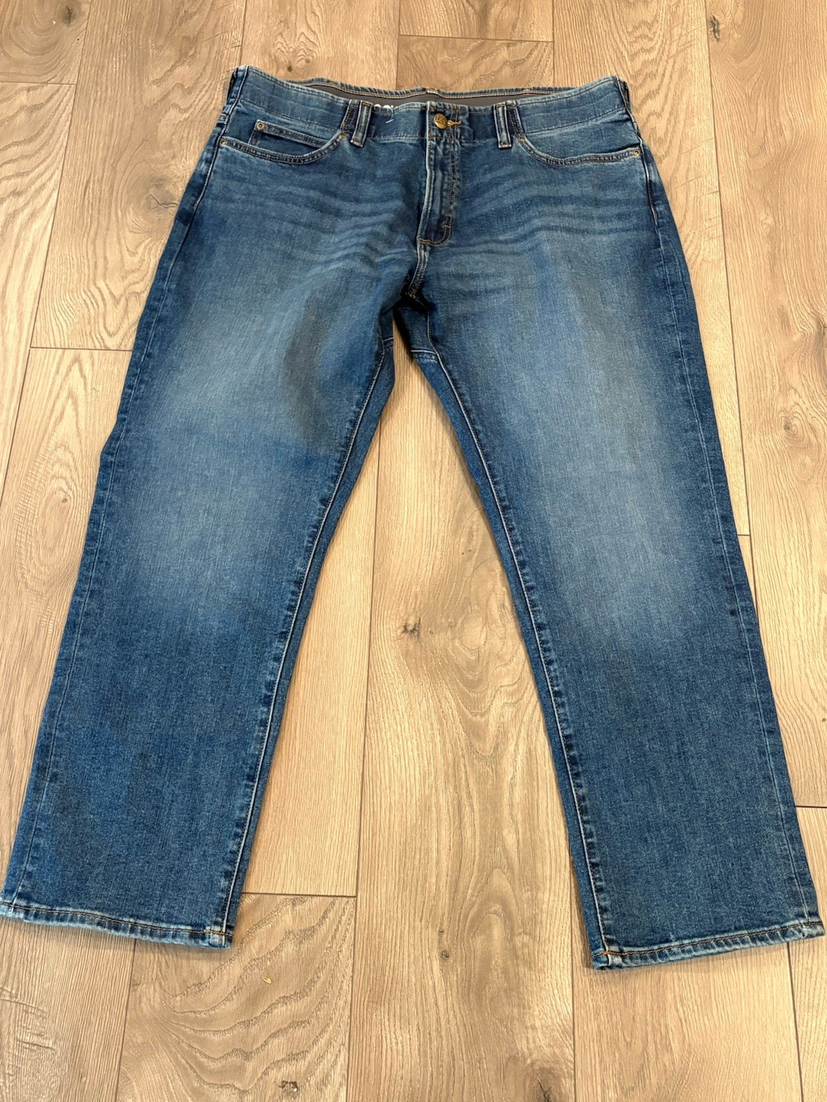 Lee Extreme Motion MVP Denim Jeans Men’s 38×29 Blue Athletic Fit