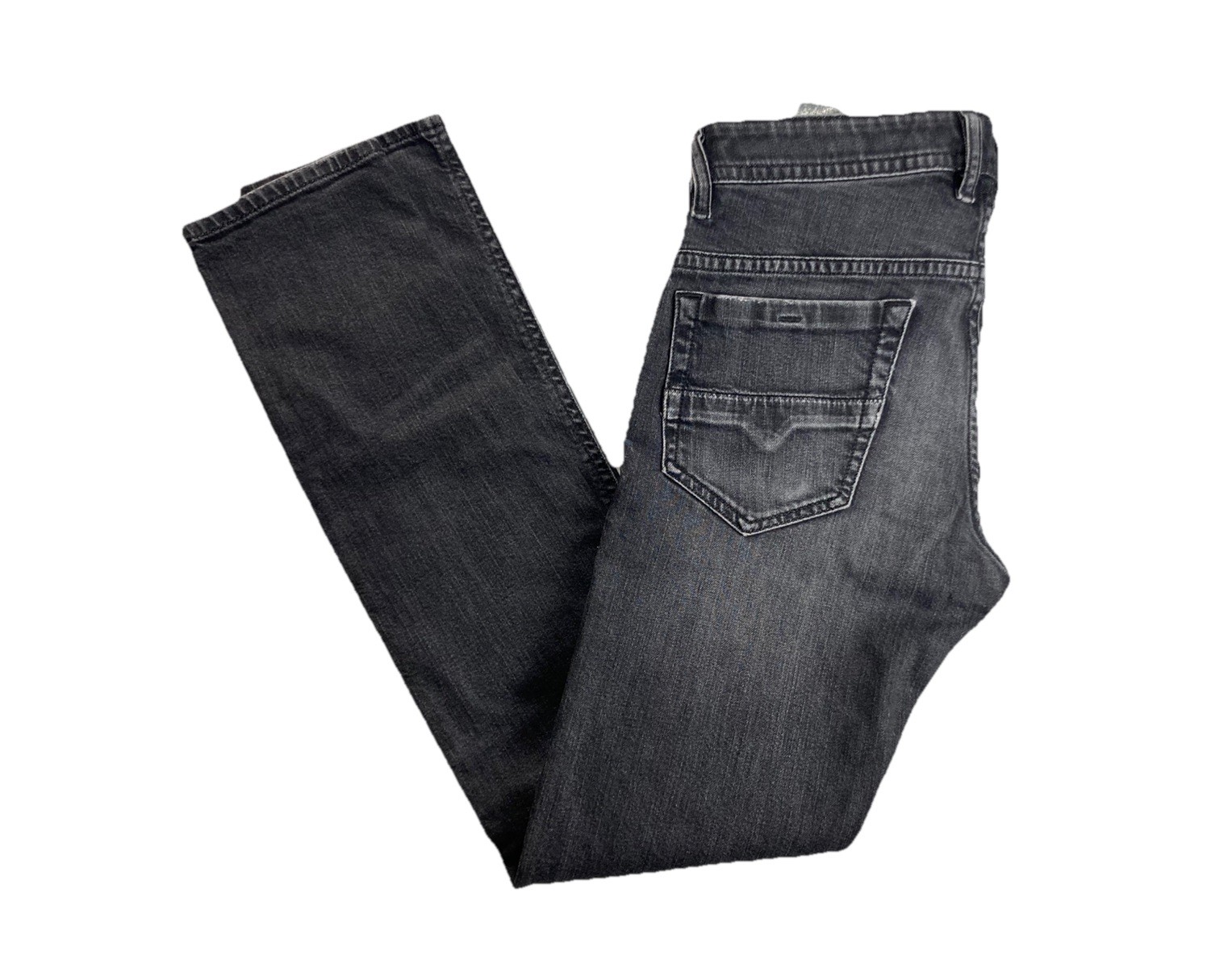 Diesel Thommer SP Jeans W30 L32 Stretch Slim Skinny Denim Wash 0890E Dark Grey