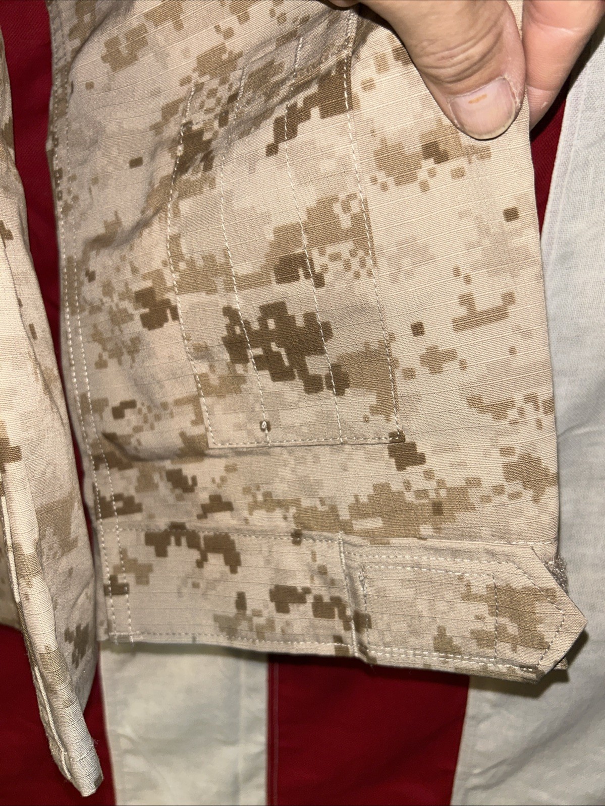 PROPPER POLY COTTON RIPSTOP ORIGINAL ACU MILITARY TACTICALCOAT MEN MEDIUM/Long