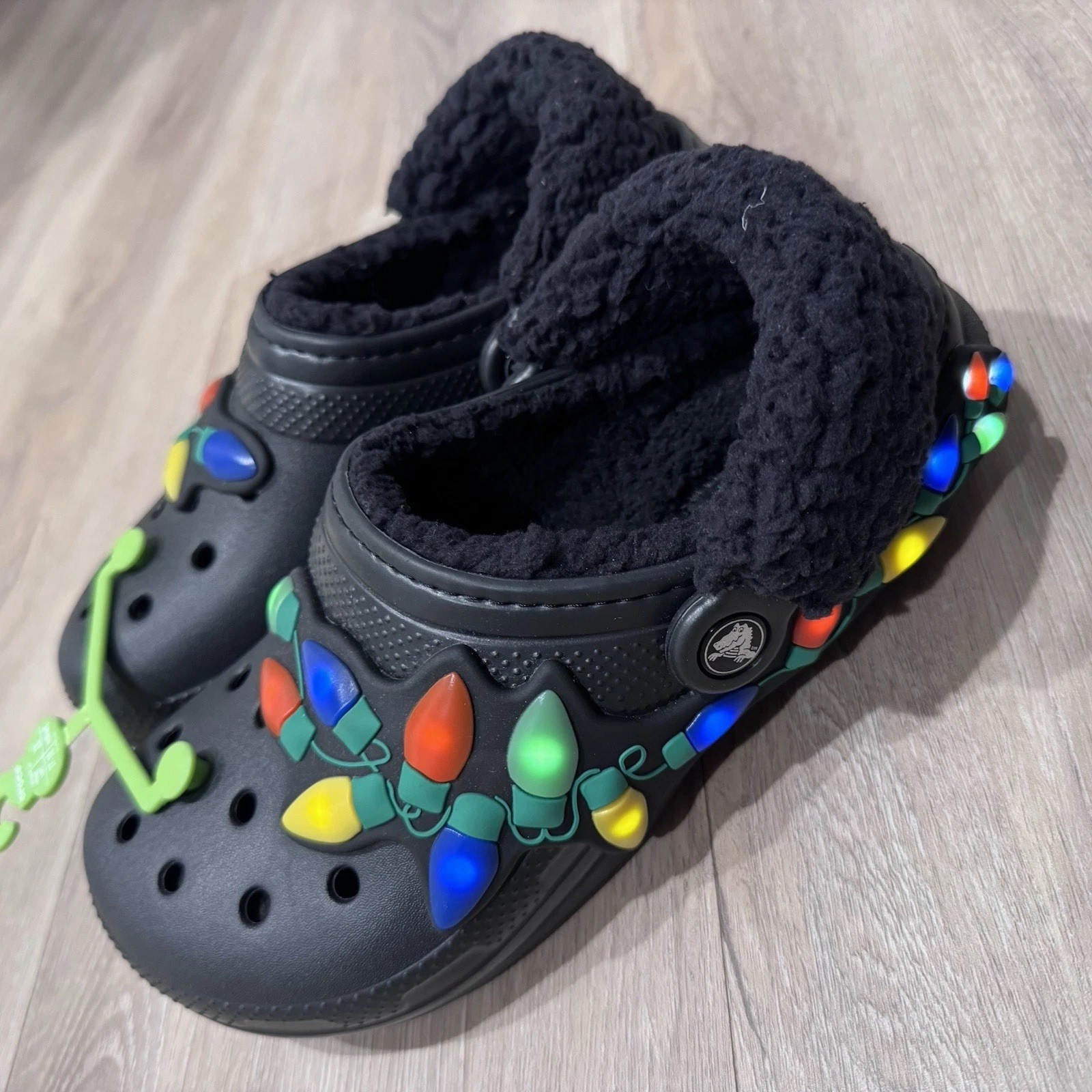 Crocs Classic Lined Holiday Lights UP S’ALLUME BRAND NEW Unisex 212054