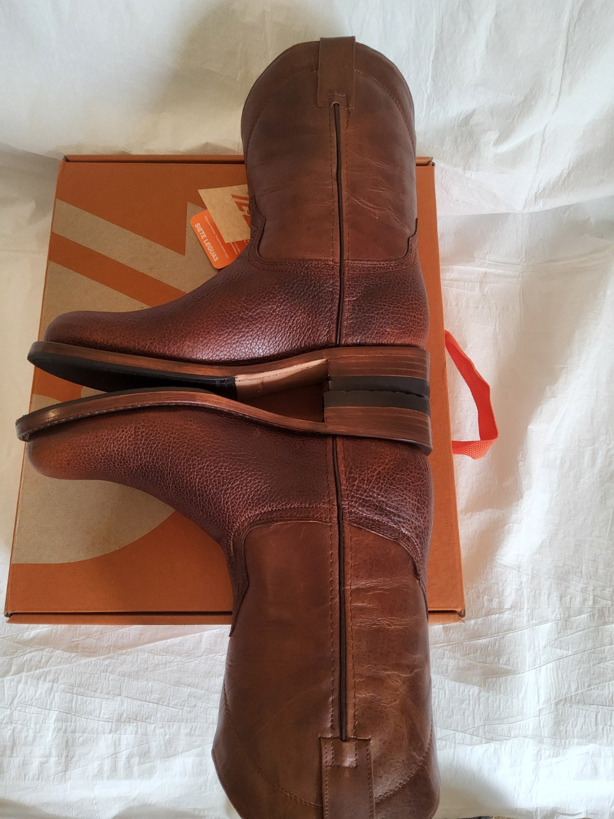Size 13 EE – NEW 7L Siete Leguas Bison Whiskey (31 MEX)