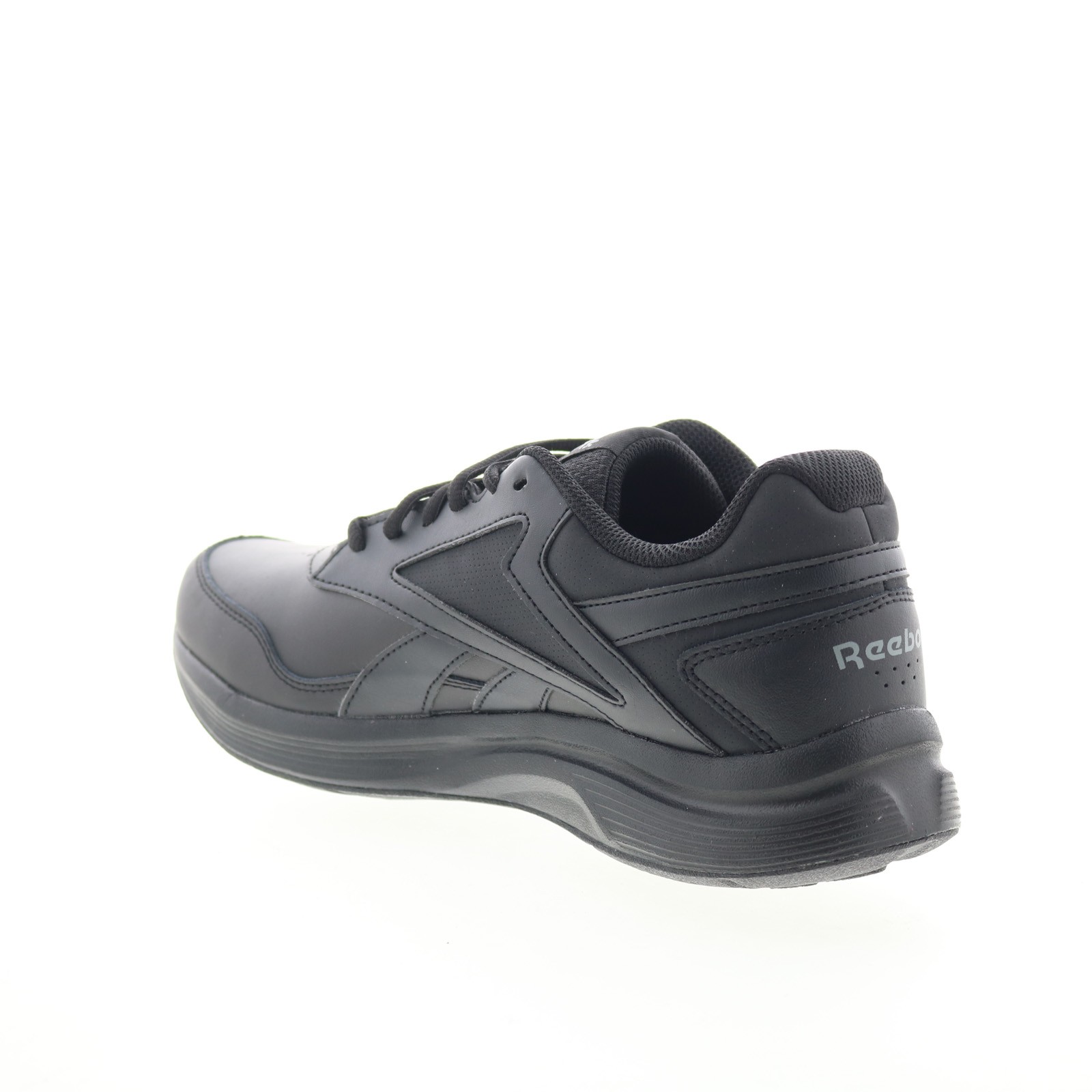 Reebok Walk Ultra 7 DMX MAX Wide 2E Mens Black Wide Sneakers Shoes