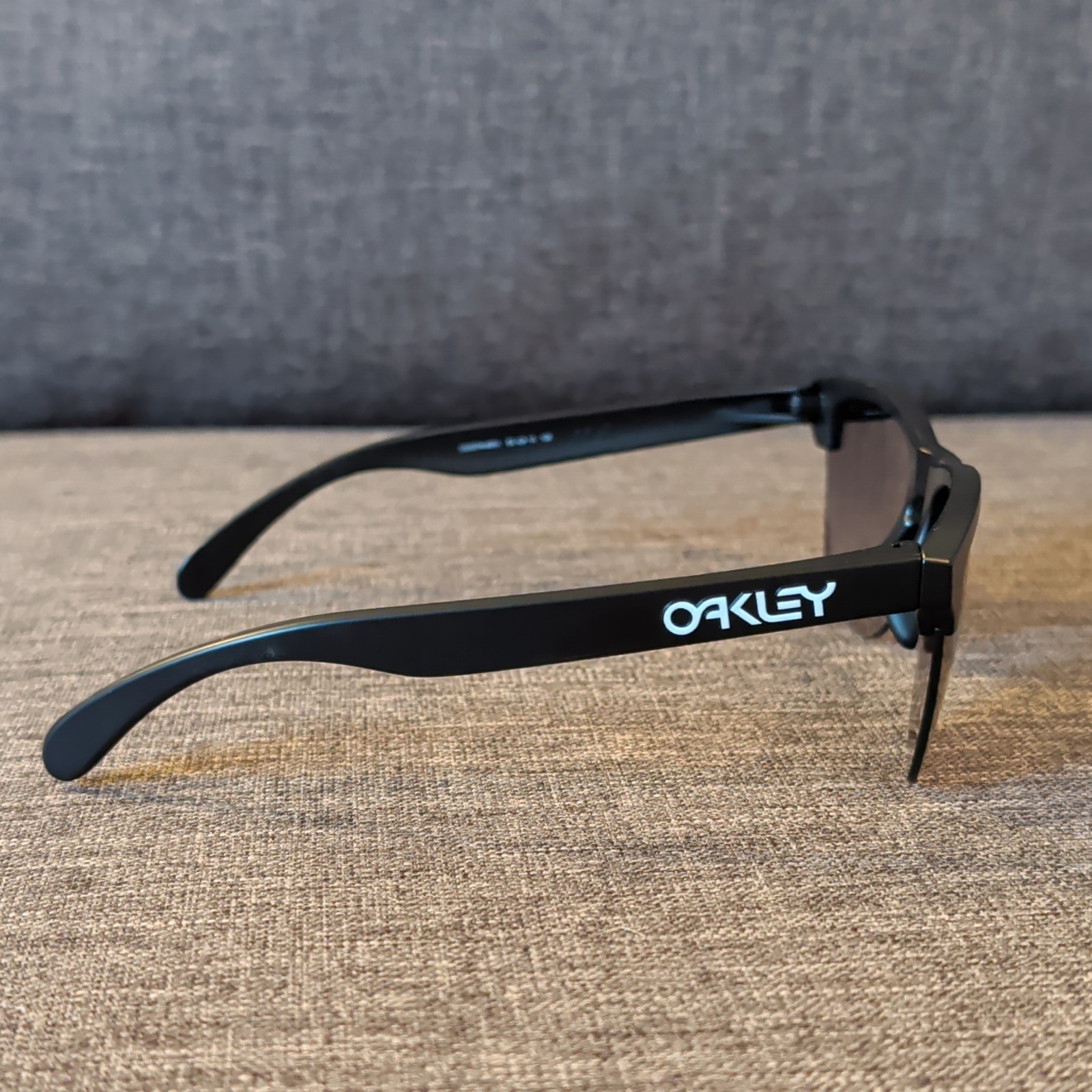 Oakley Frogskins Lite Matte Black Frame + Gray Gradient Lens OO9374-4963