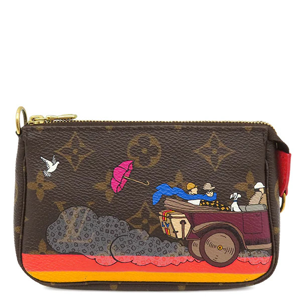 Louis Vuitton Pochette Accessoires 2015 Christmas Limited Handbag M41655 #HDB573