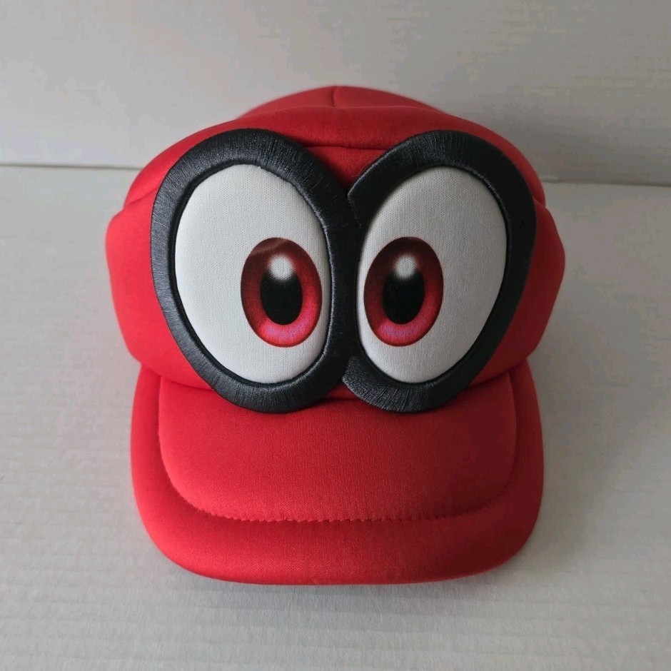 Super Mario Odyssey Cappy Hat Cosplay Accessory One Size Fits Most 2017 Nintendo