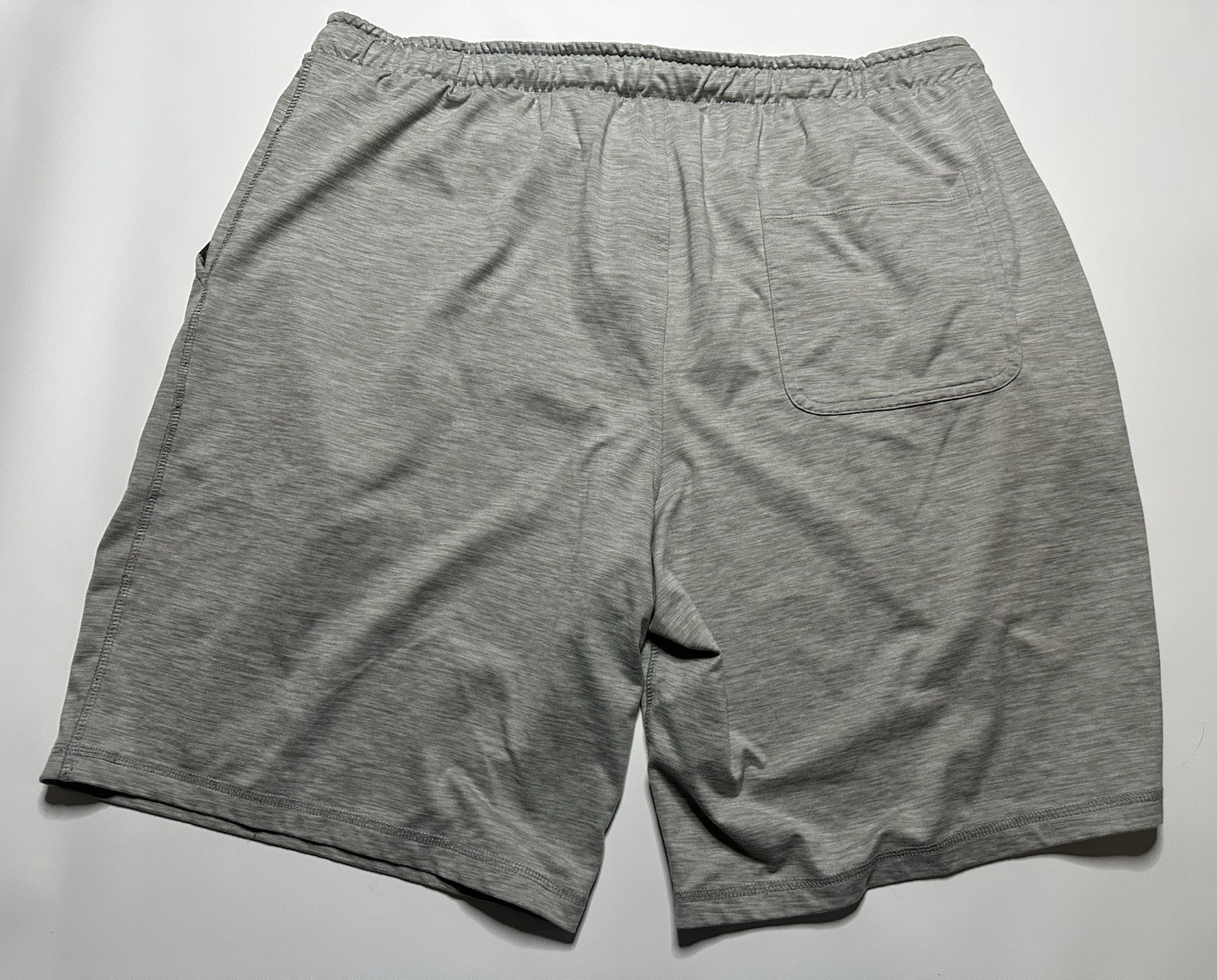 Mens Eddie Bauer Athletic Fabric Elastic Waist Lightweight Shorts XL Lounge SW53